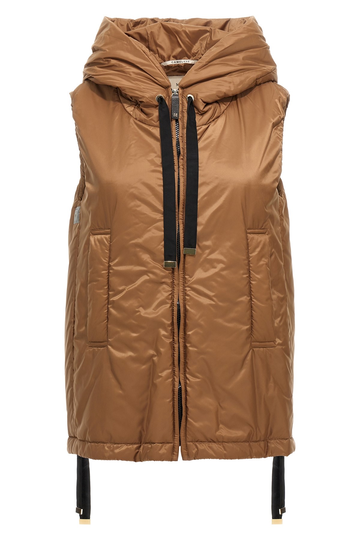 Max Mara The Cube Greengo Vest In Brown