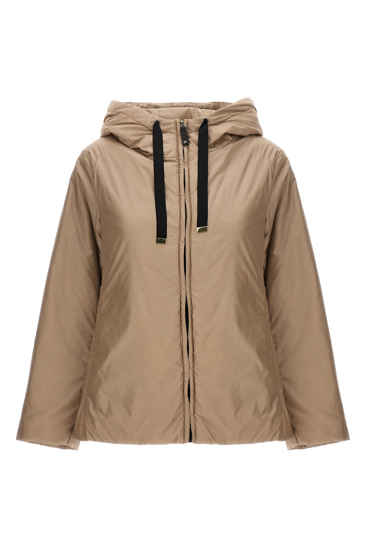 Max Mara The Cube Greenh Puffer Jackets Beige In Sand