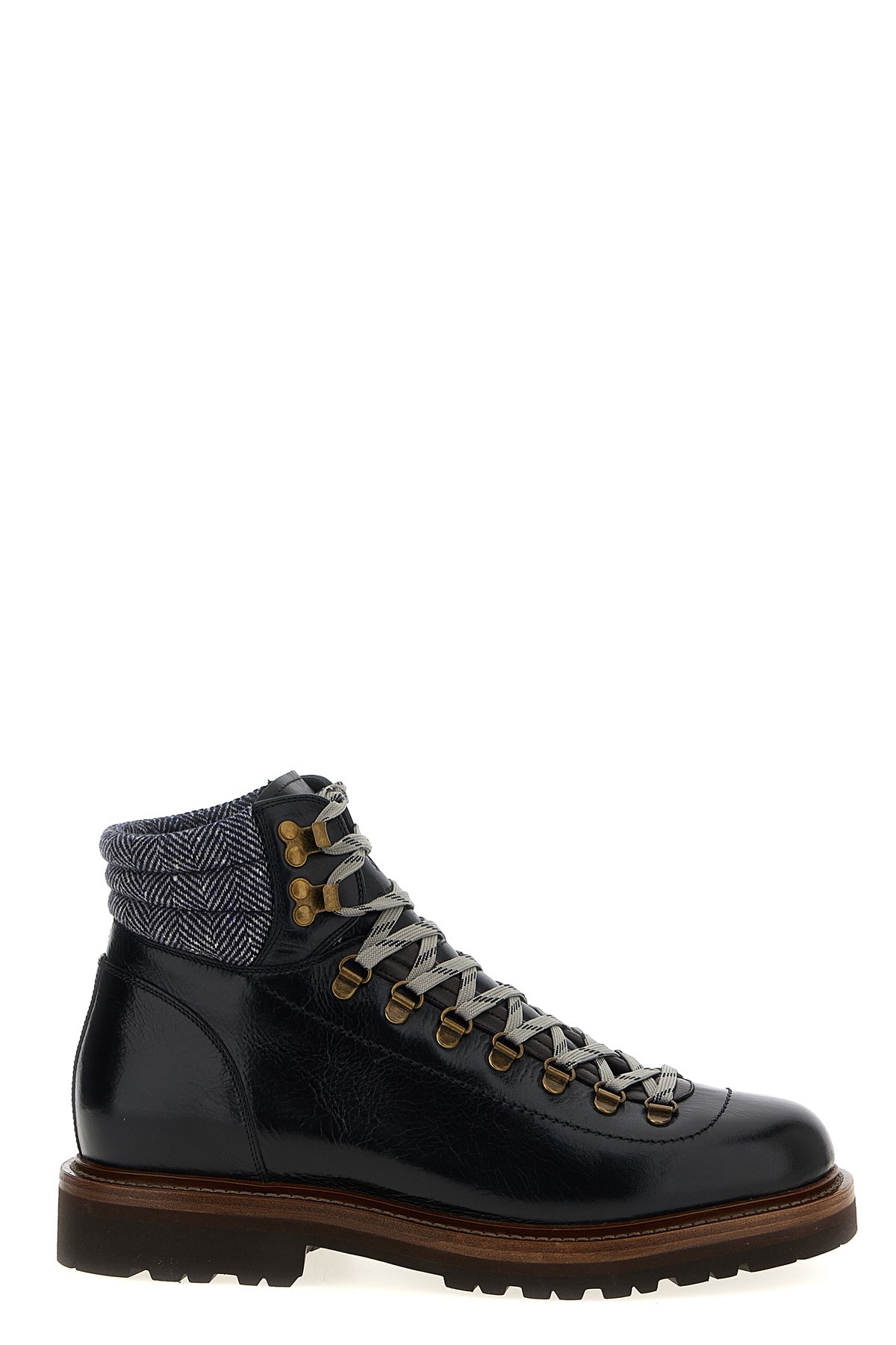 Brunello Cucinelli Mountain Boot Boots And Ankle Boots Black In Black