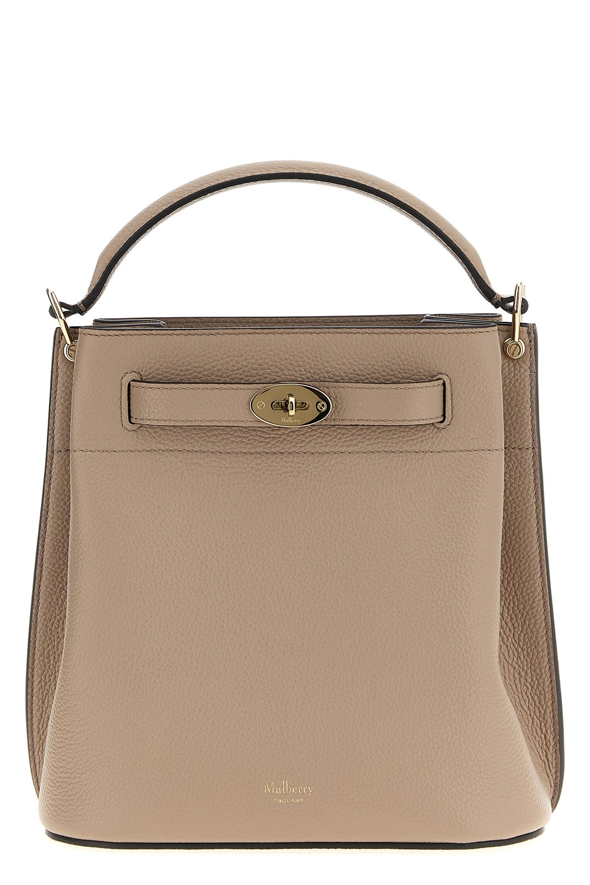 Mulberry Small Bucket Bag Adjustable Strap In Neutral