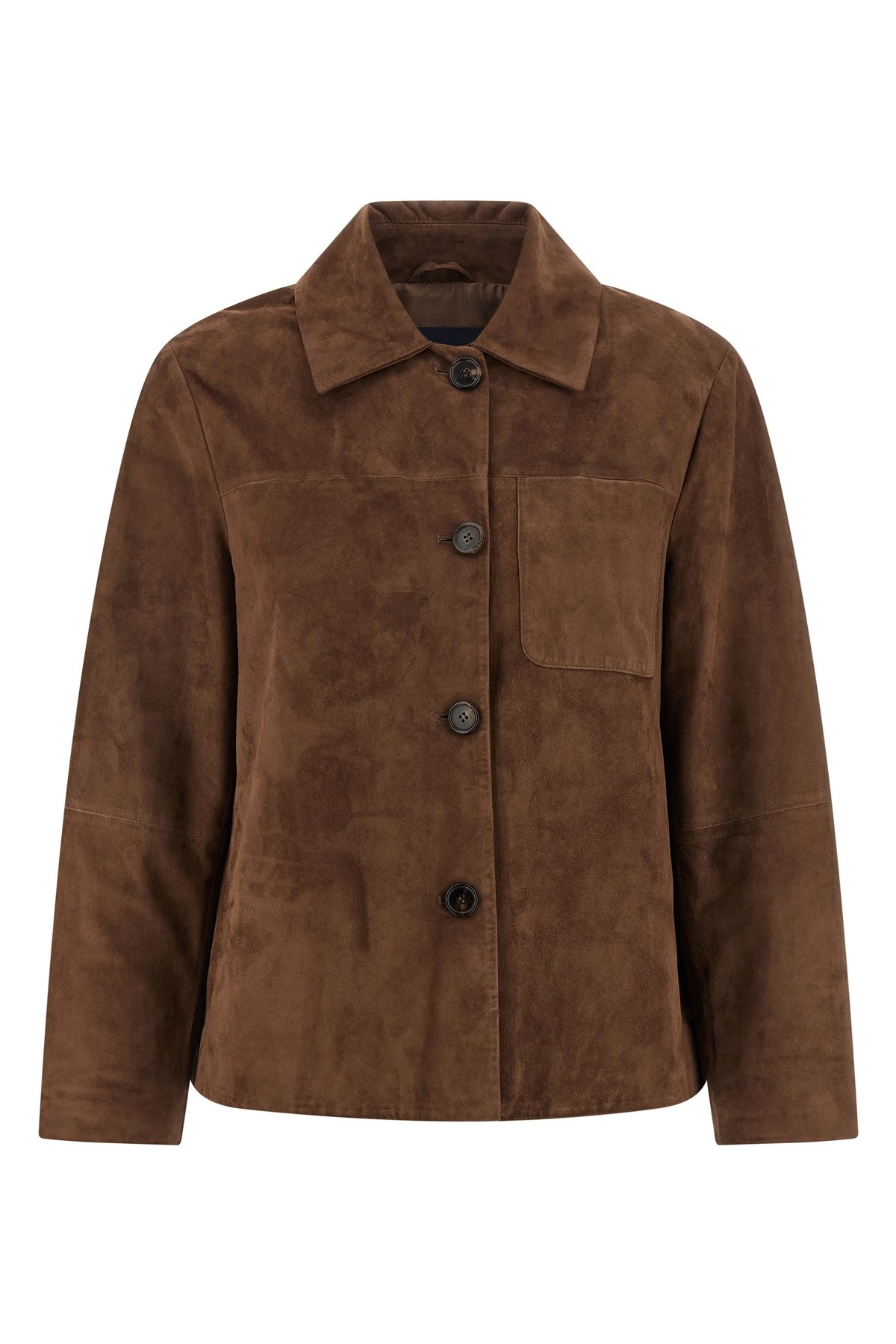 レザージャケット・コート BRUNELLO CUCINELLI Monile suede jacket (MPCAI7691P C4191) Brunello Cucinelli Monile Suede Jacket - Brown | MPCAI7691PC4191