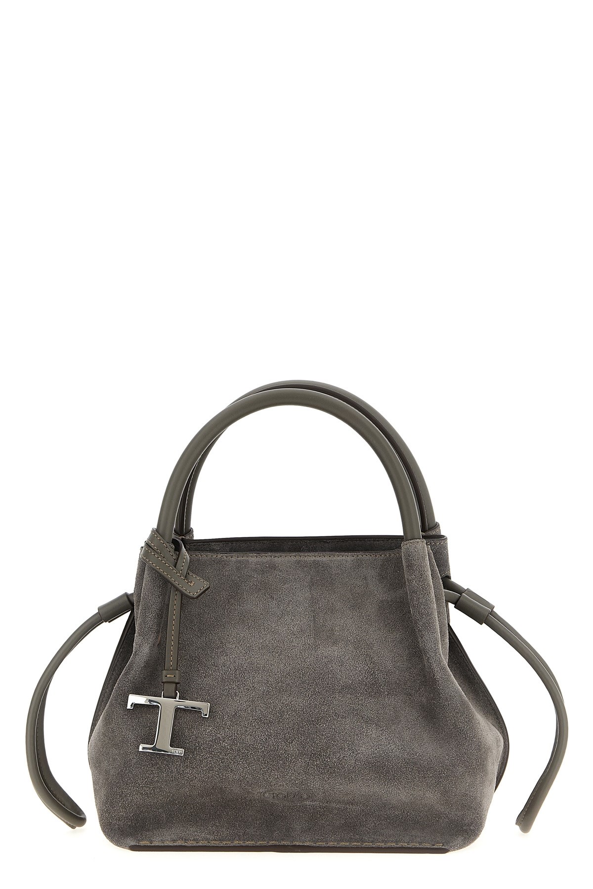 Tod's Buz Small Handbag In Gray