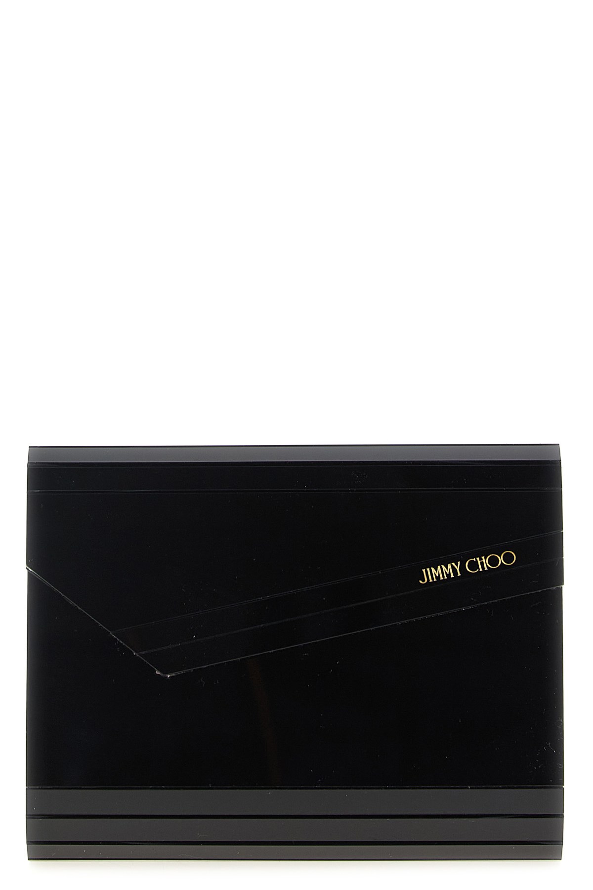 Jimmy Choo Candy Clutch In Black
