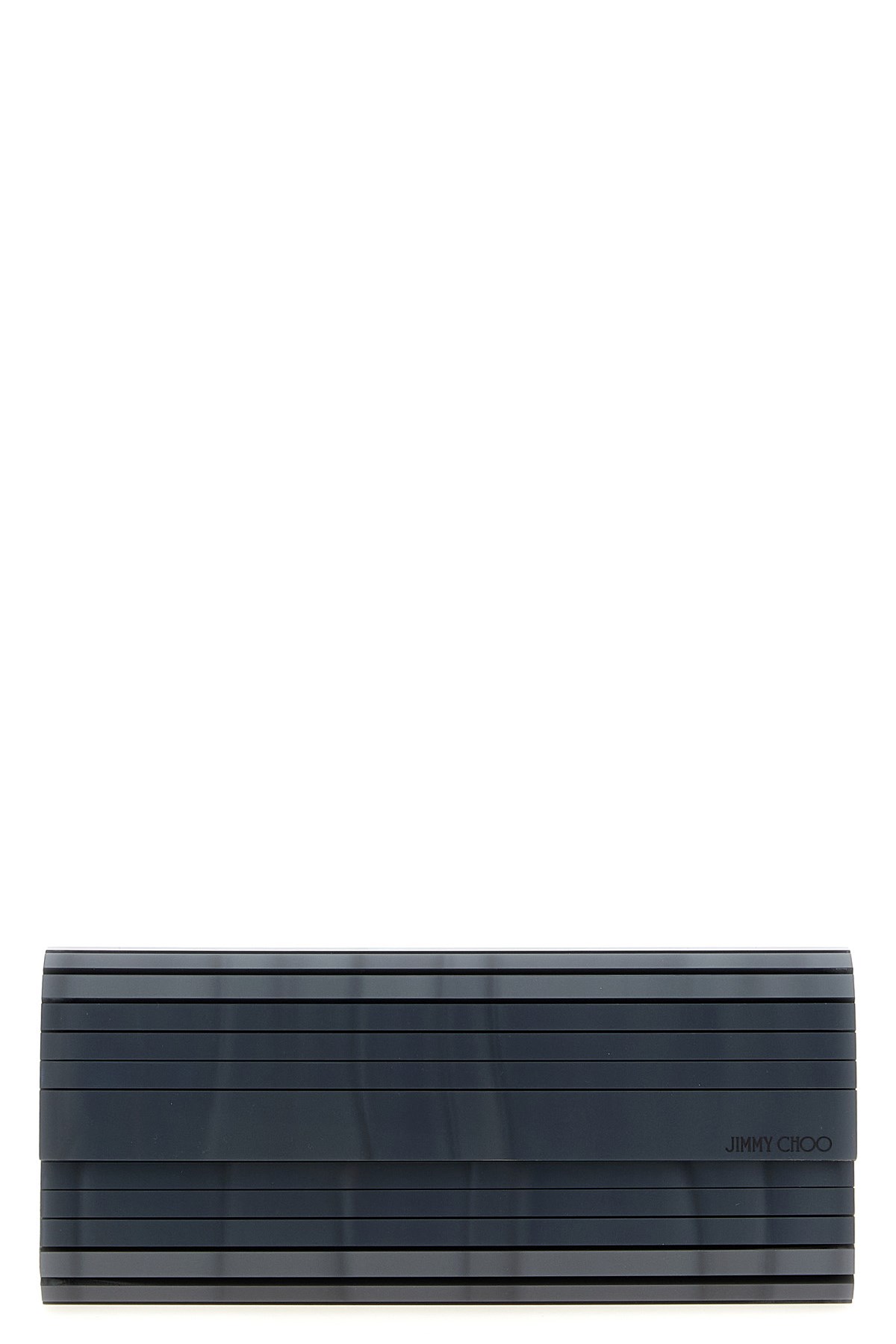 Jimmy Choo Sweetie Clutch In Gray