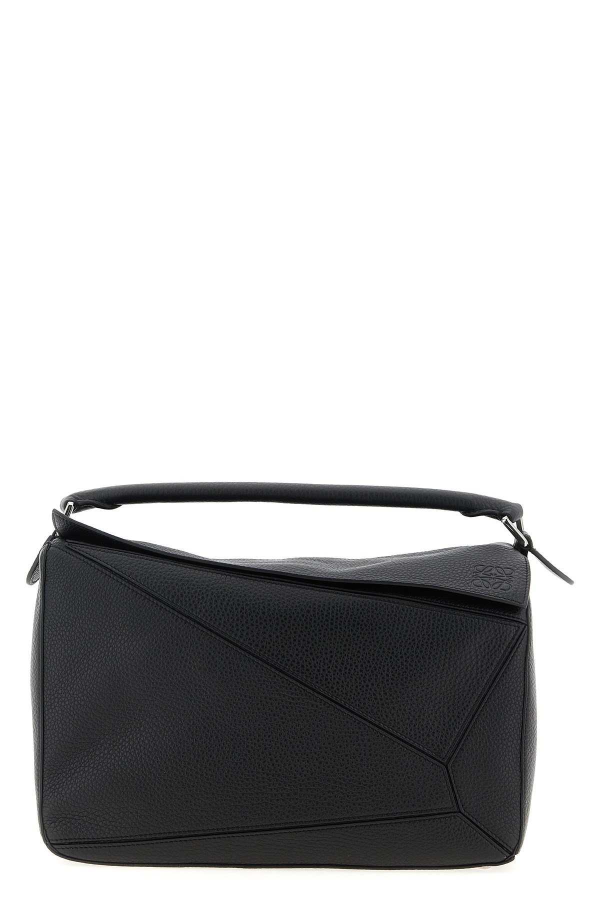 Loewe 'puzzle' Large Shoulder Bag In Black