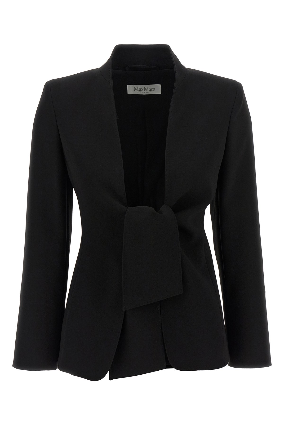 Max Mara 'ghiotto' Blazer In Black