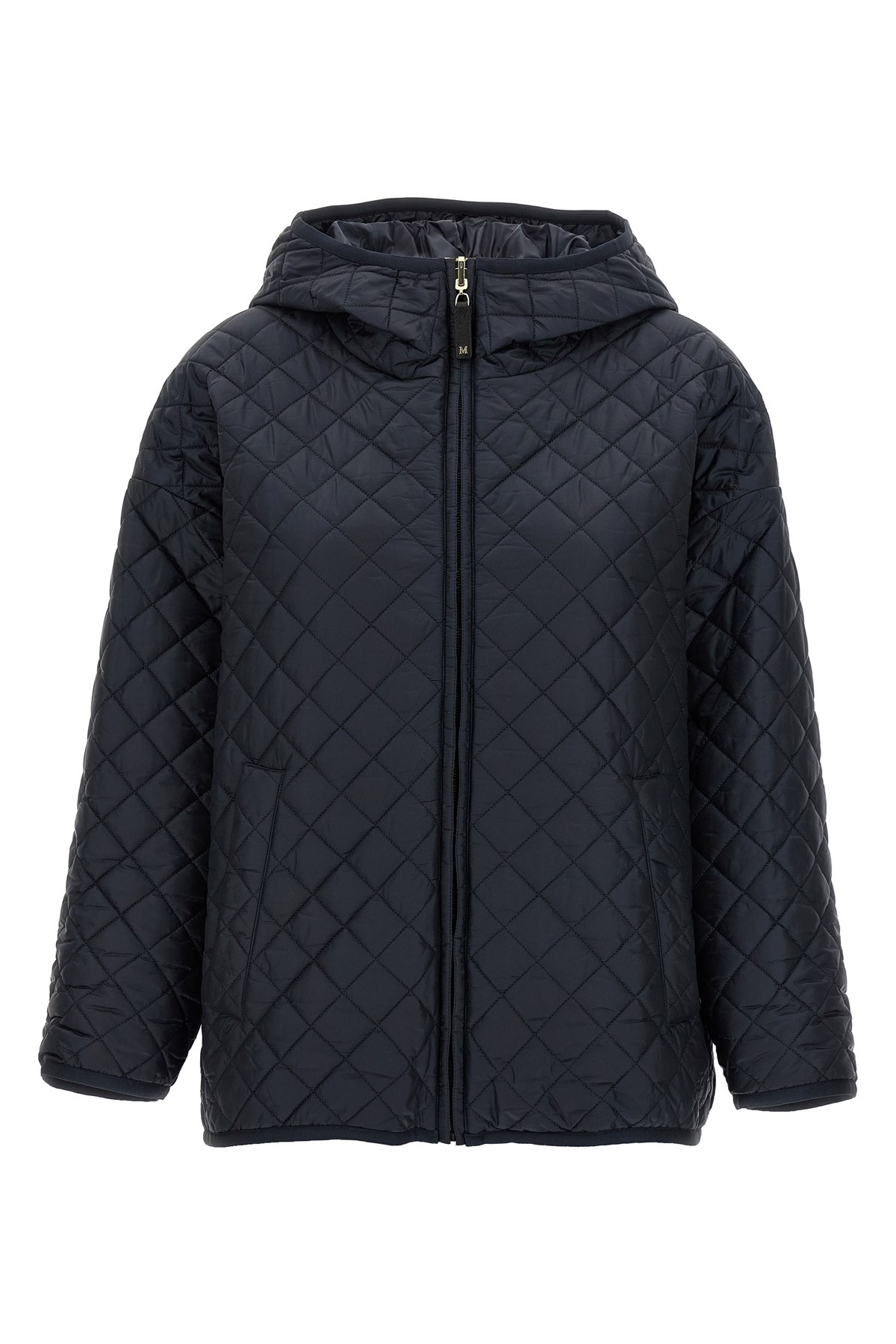 Max Mara The Cube Leo Reversible Jacket In Blue