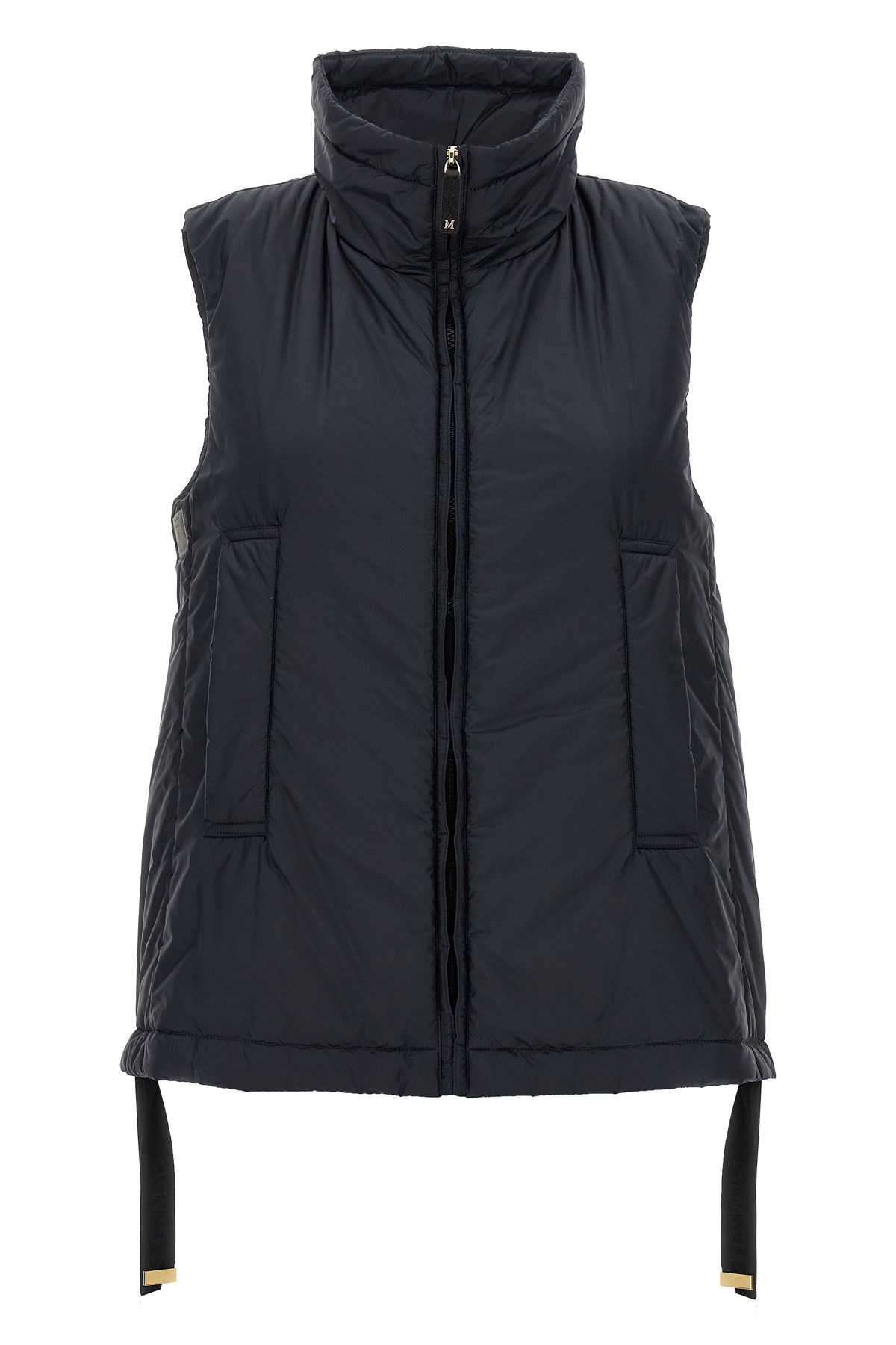 Max Mara The Cube Greenve Gilet Blue In Blue