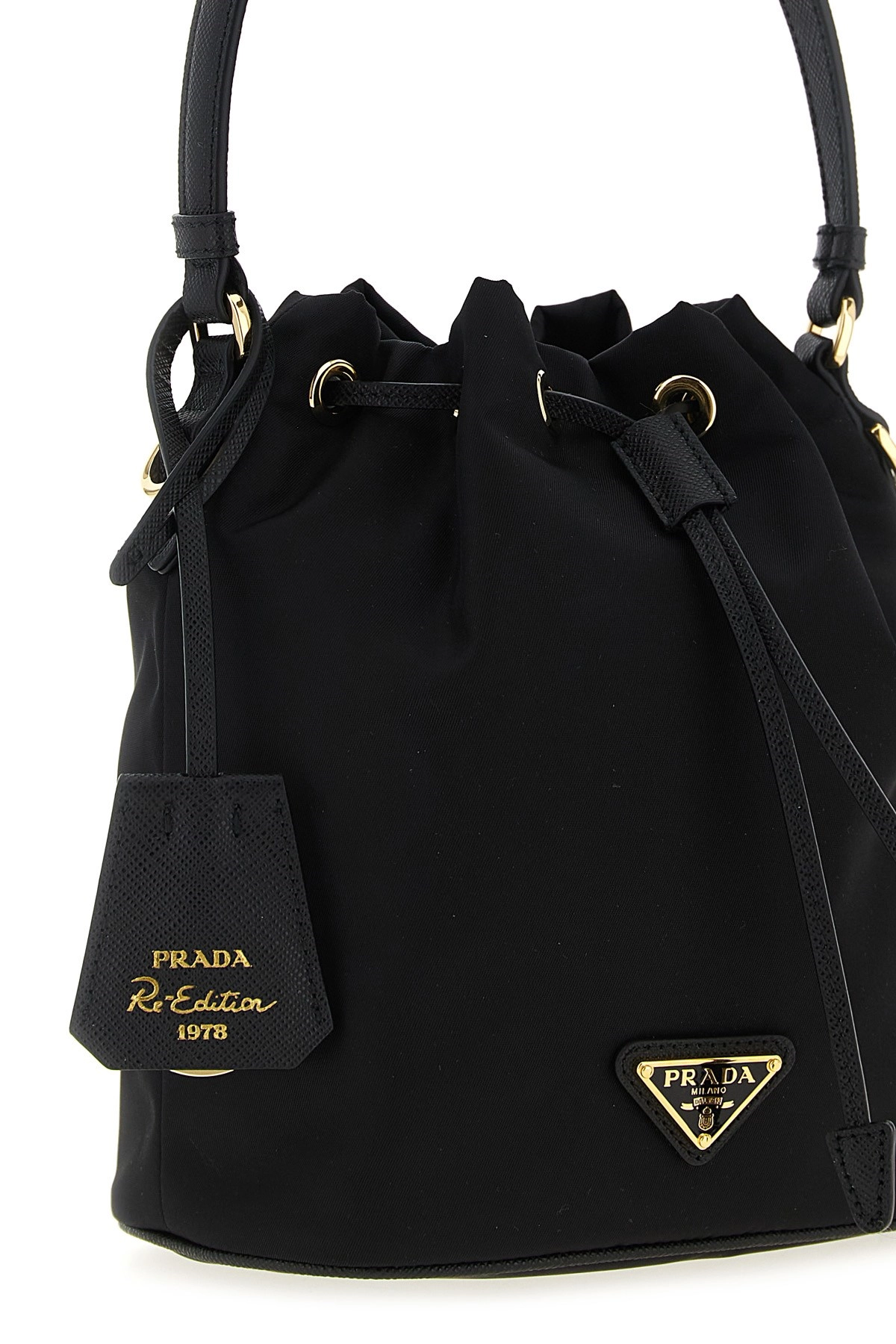 Prada Re-nylon bucket bag available on julian-fashion.com - 317277