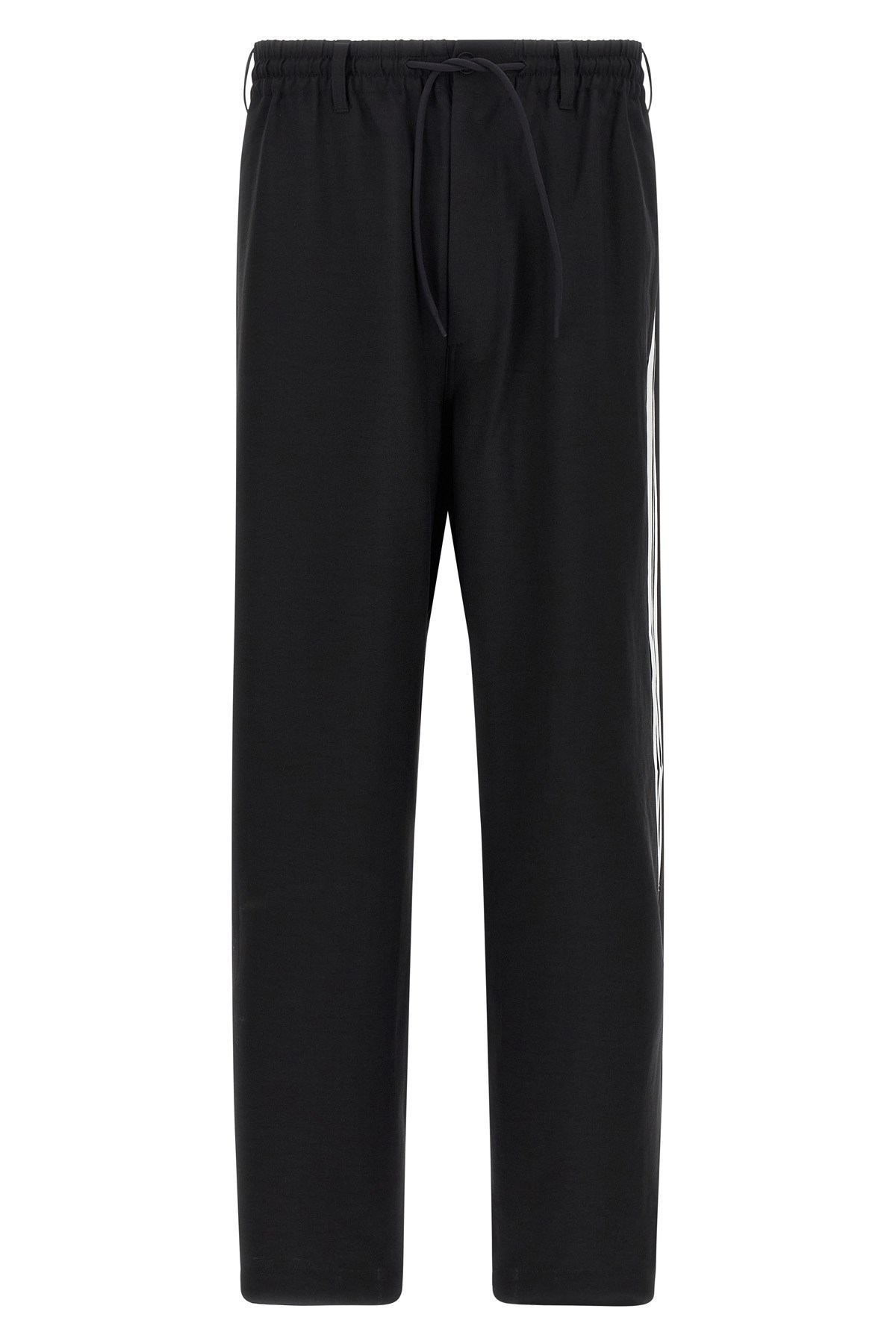 Y-3 Drawstring Trousers With Side Stripes In Multi