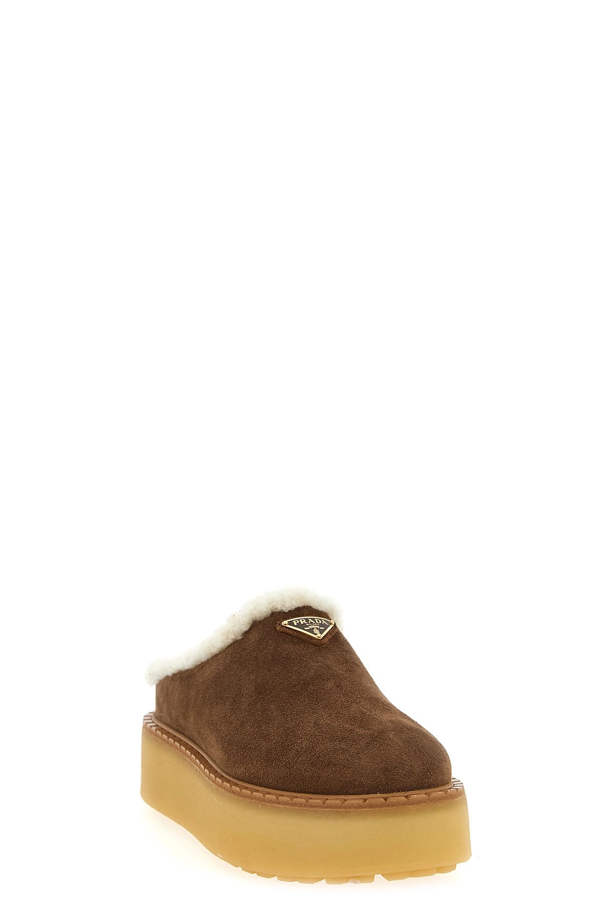 Prada Suede sabots available on 317441 tl