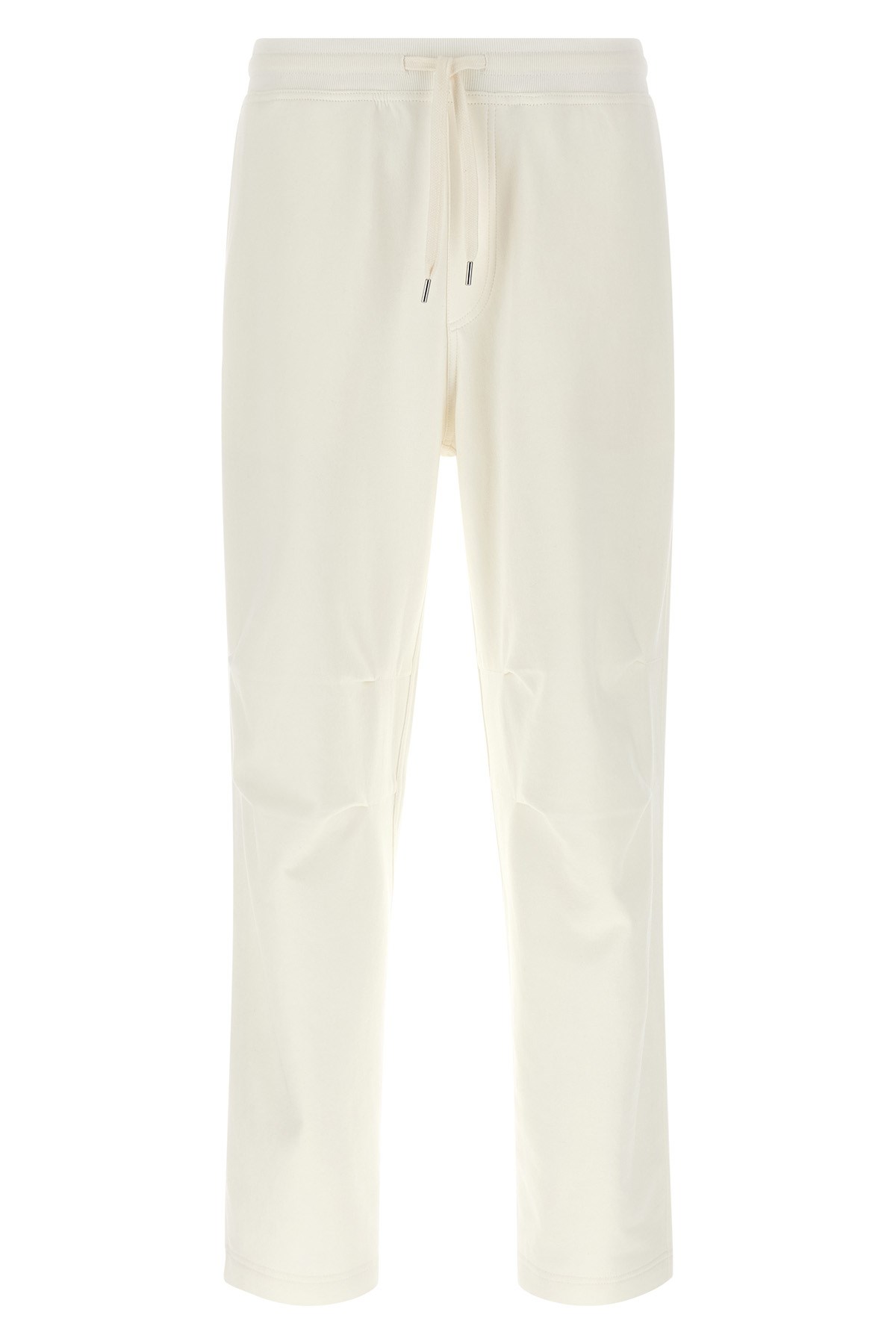 Brunello Cucinelli Techno Cotton Joggers Pants White In White
