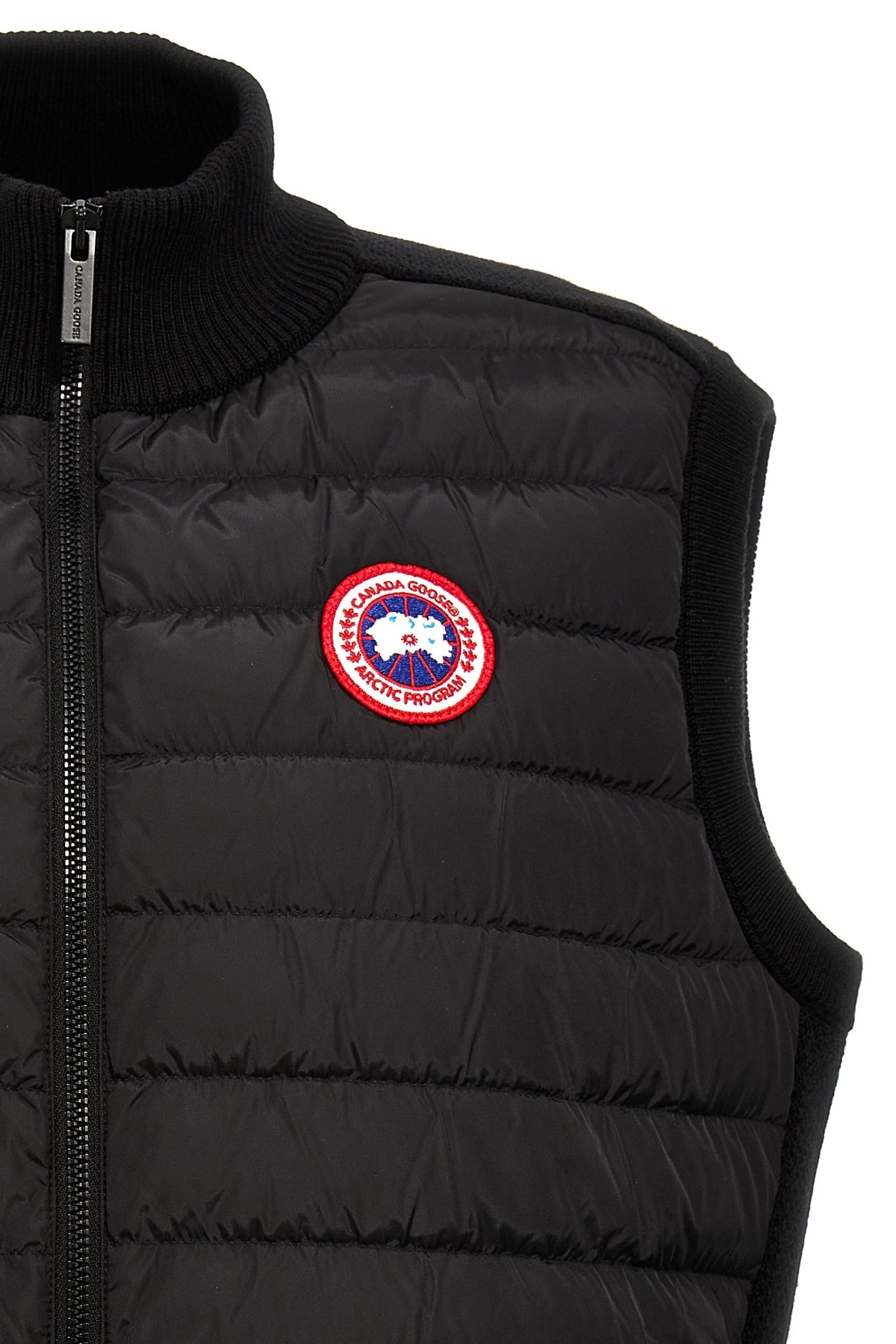 Canada goose 'hybridge® quilted kniknit' vest available on julian