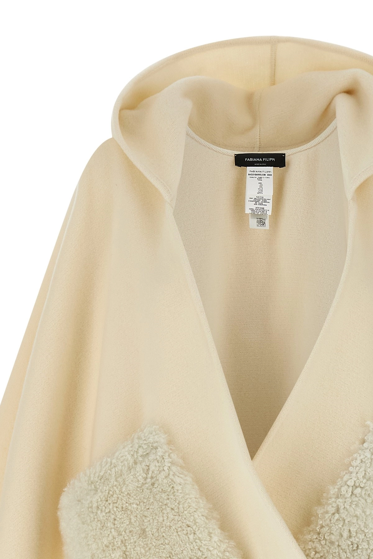 FABIANA FILIPPI フード付き ジャケット FABIANA FILIPPI フード付き ジャケット Fabiana Filippi フーデッド