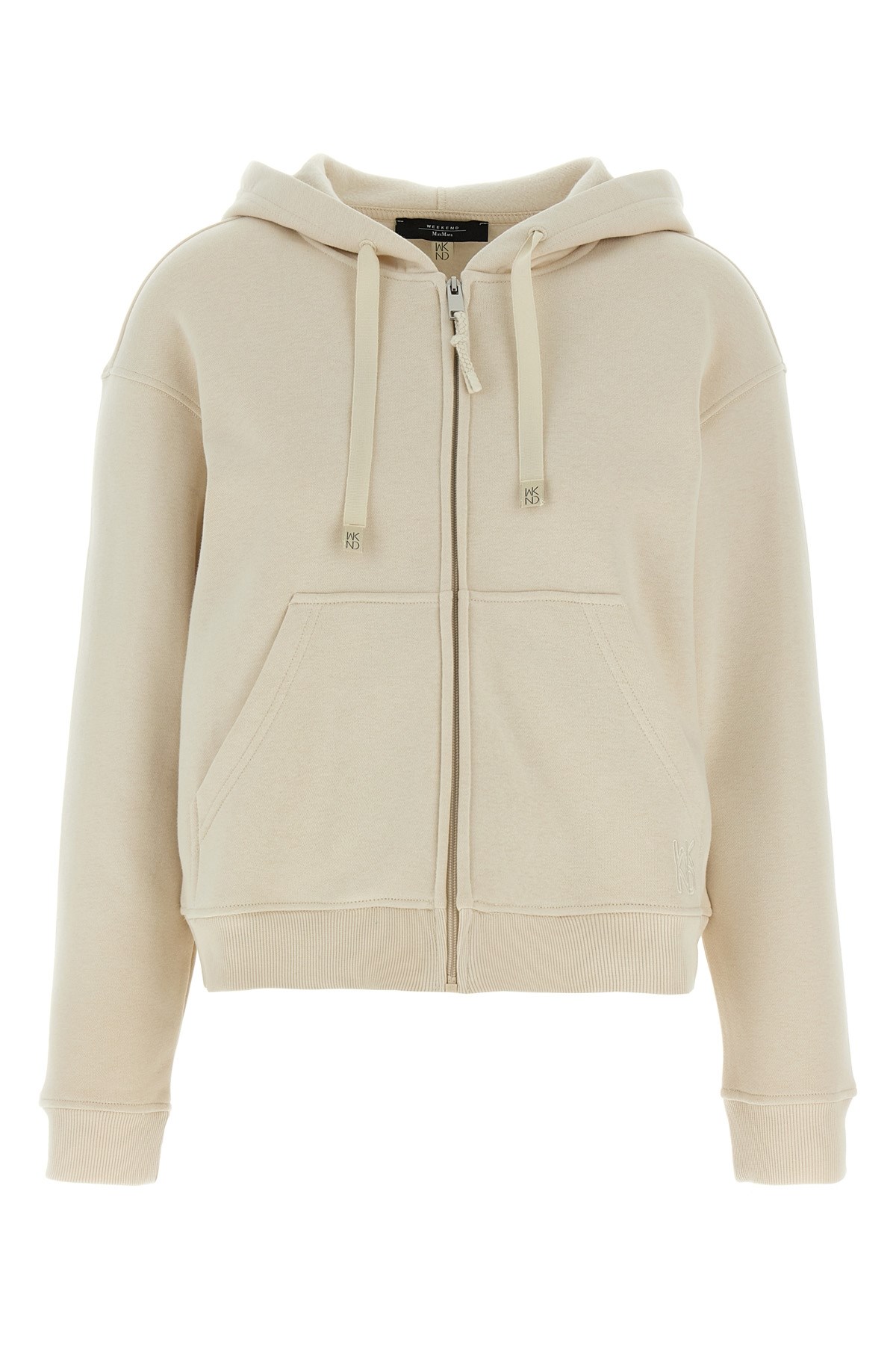 Weekend Max Mara 'cane' Hoodie In Sand