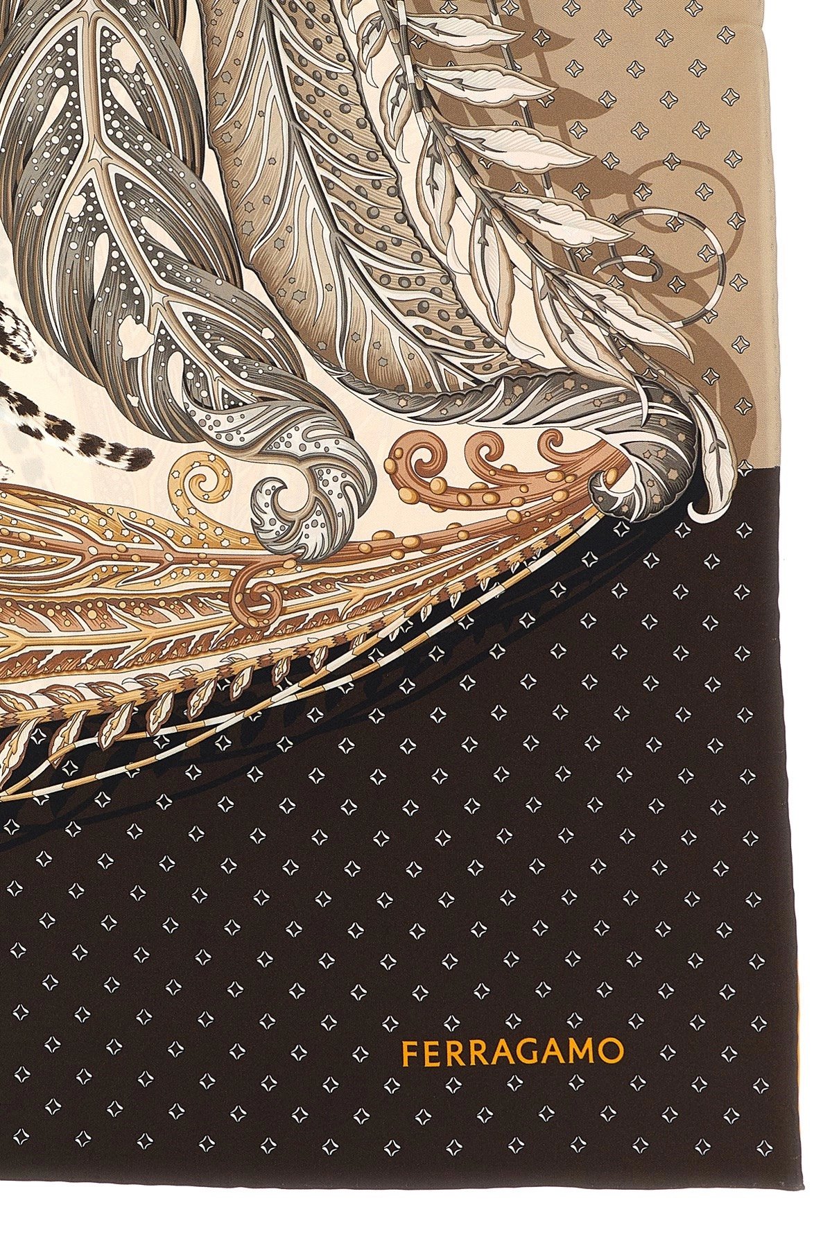 ボレロ・ショール Ferragamo Silk scarf Madras print Ferragamo 'madras' print scarf available on julian-fashion