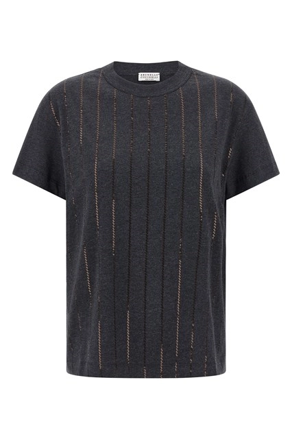 brunello cucinelli woman's t-shirt | julian-fashion.com - it﻿