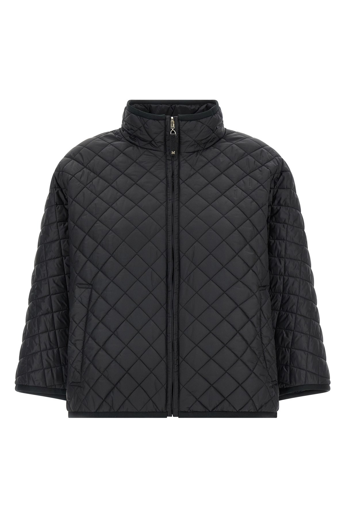 Max Mara The Cube Delfina Reversible Hood In Black