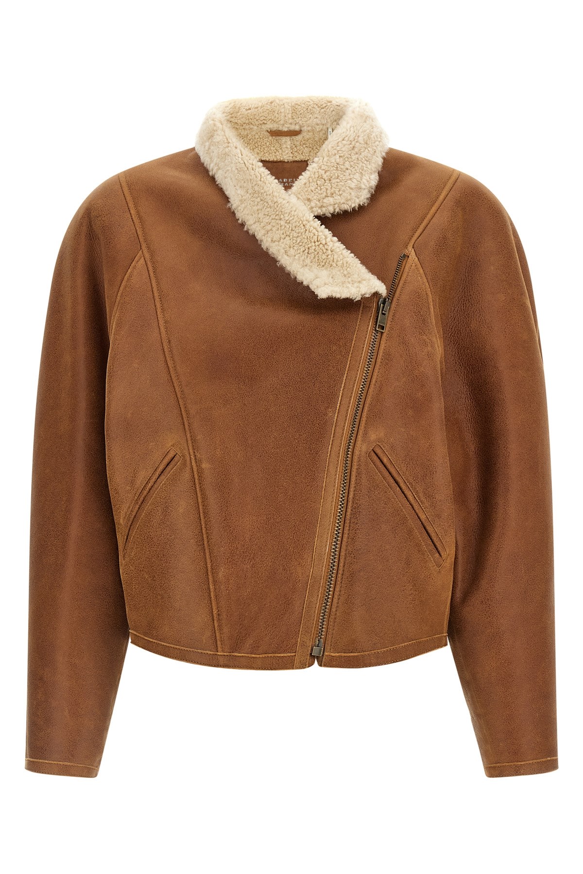 Isabel Marant Blondine Puffer Jackets Brown In Brown