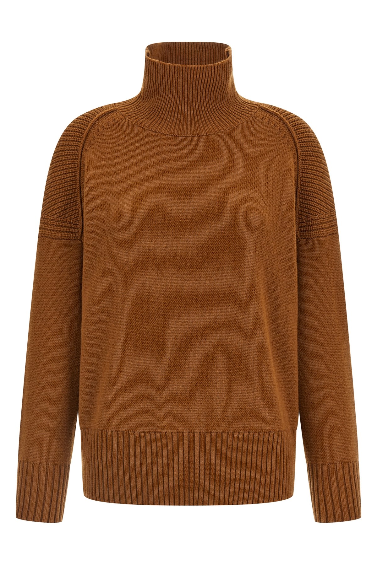 Alberto Biani Cashmere Sweater In Brown