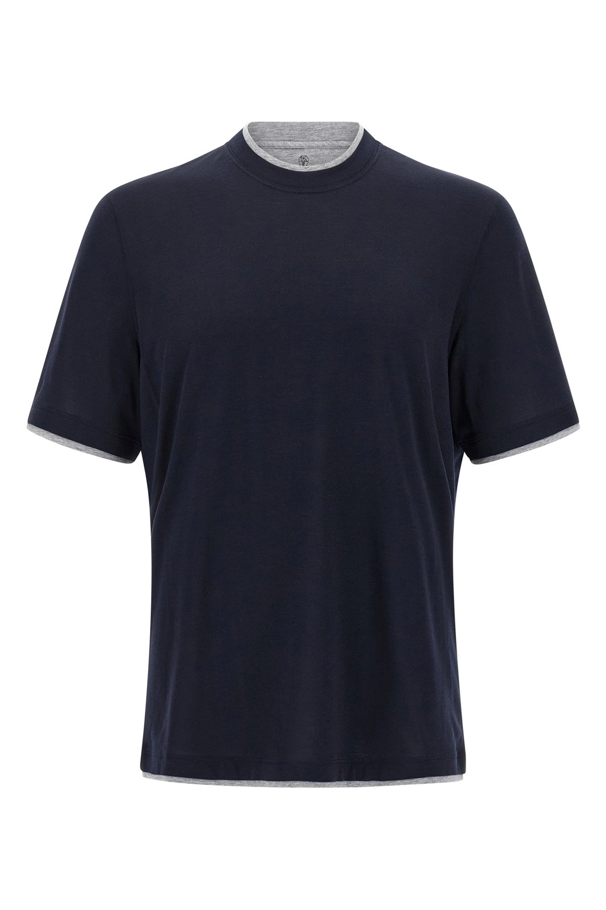 【関税＆送料込み】Brunello Cucinelli Double Layer T-Shirt Brunello cucinelli Double layer t-shirt available on julian