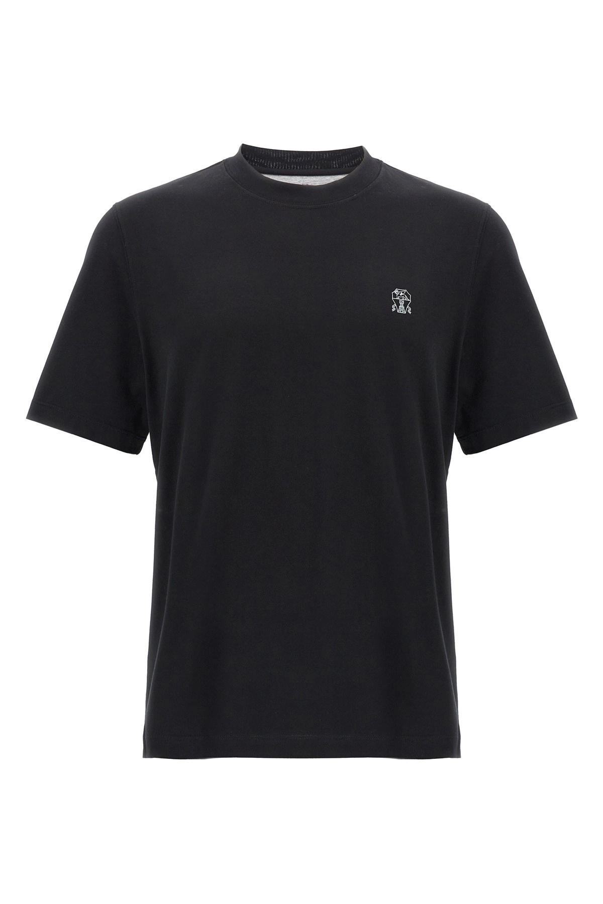 Brunello Cucinelli｜ (M0B138440 C8080) Brunello cucinelli Logo print t-shirt available on julian