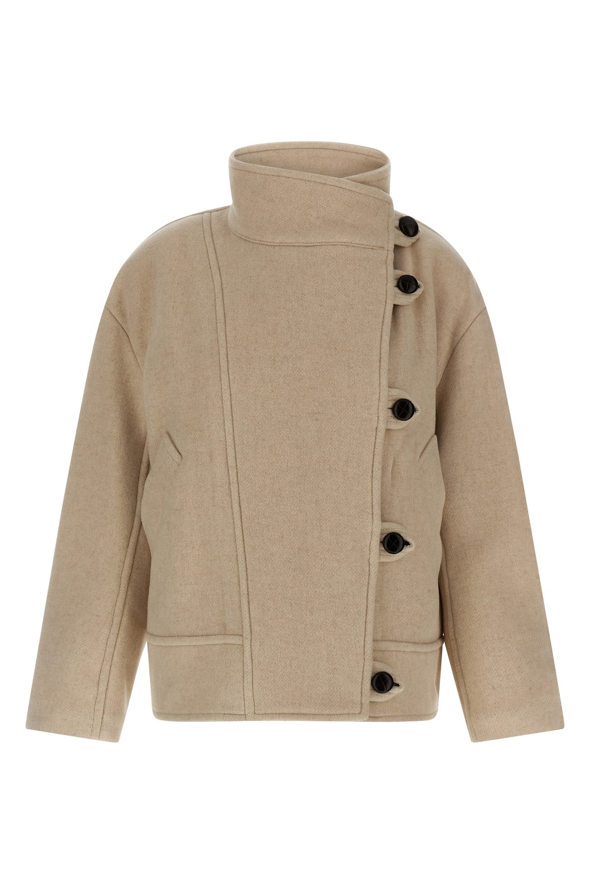 Isabel Marant Hanis Coat In Sand