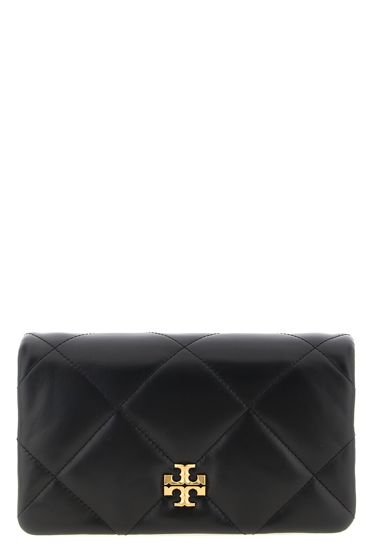Tory Burch Kira Diamond Wallet On Chain In Black