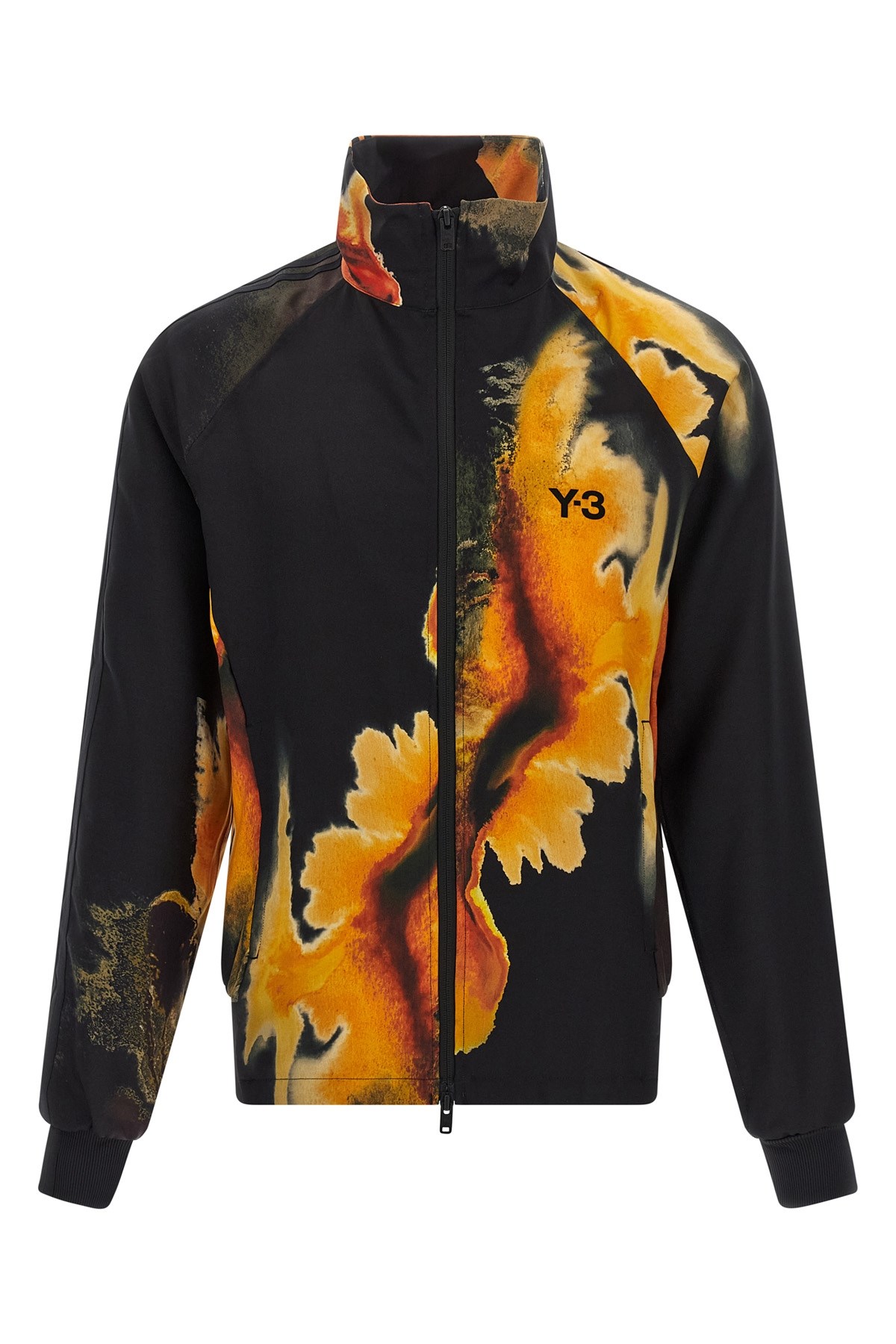 Y-3 Adidas ' Aop - 3-strisce' Sweatshirt In Multi