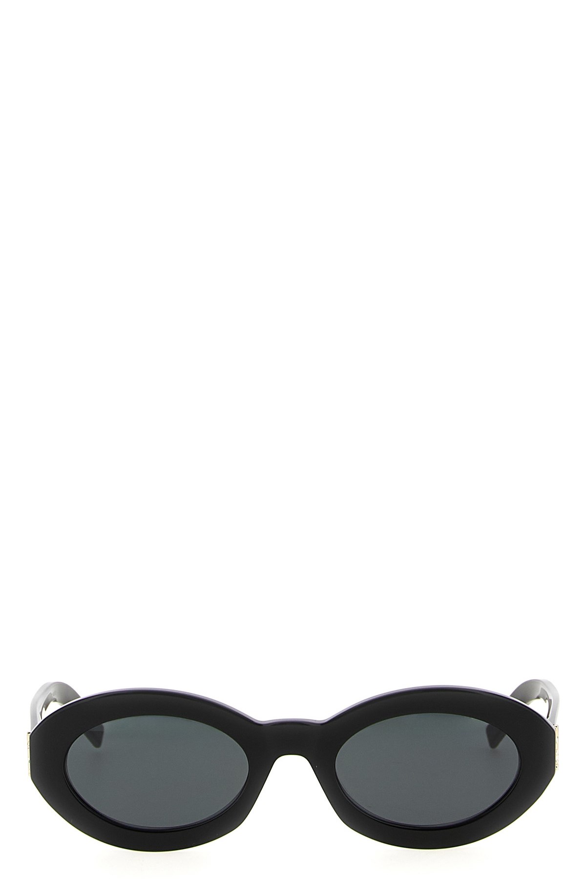 Saint Laurent Sunglasses Sl M136 Black Gray Crystal In Black