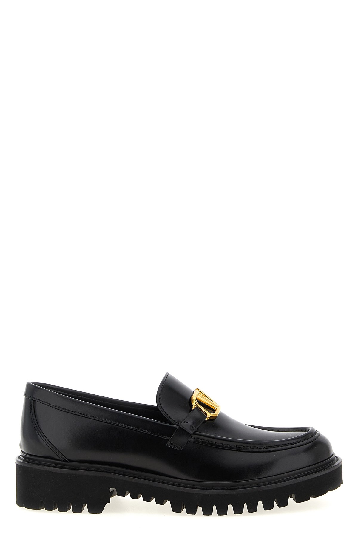 Valentino Garavani 'vlogo Signature' Loafers In Black