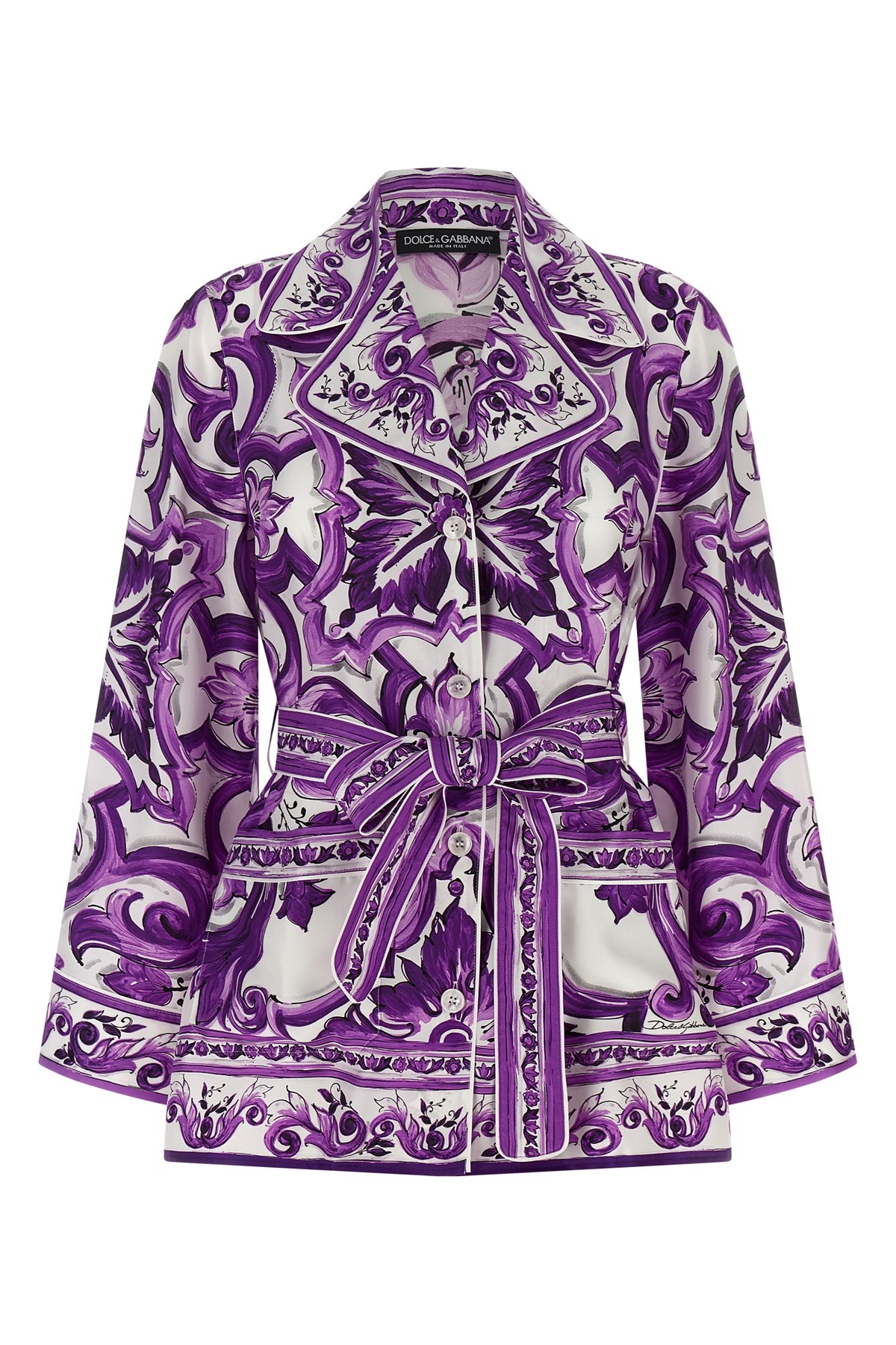 Dolce & Gabbana Pajama Shirt Sweaters And Cardigans Multicolor In Multi