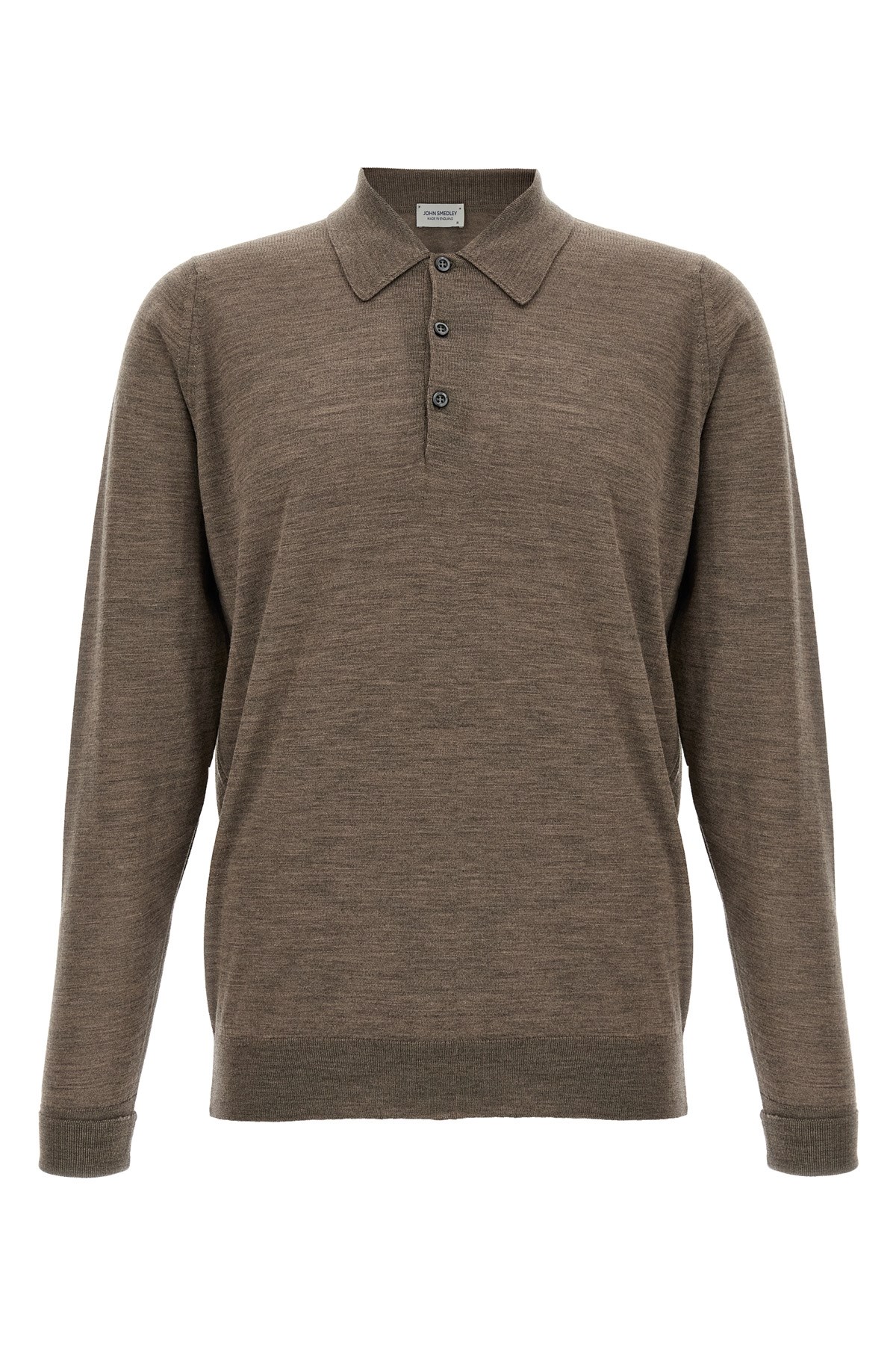 John Smedley Polo-neck Cuffed-sleeve Sweater In Multi