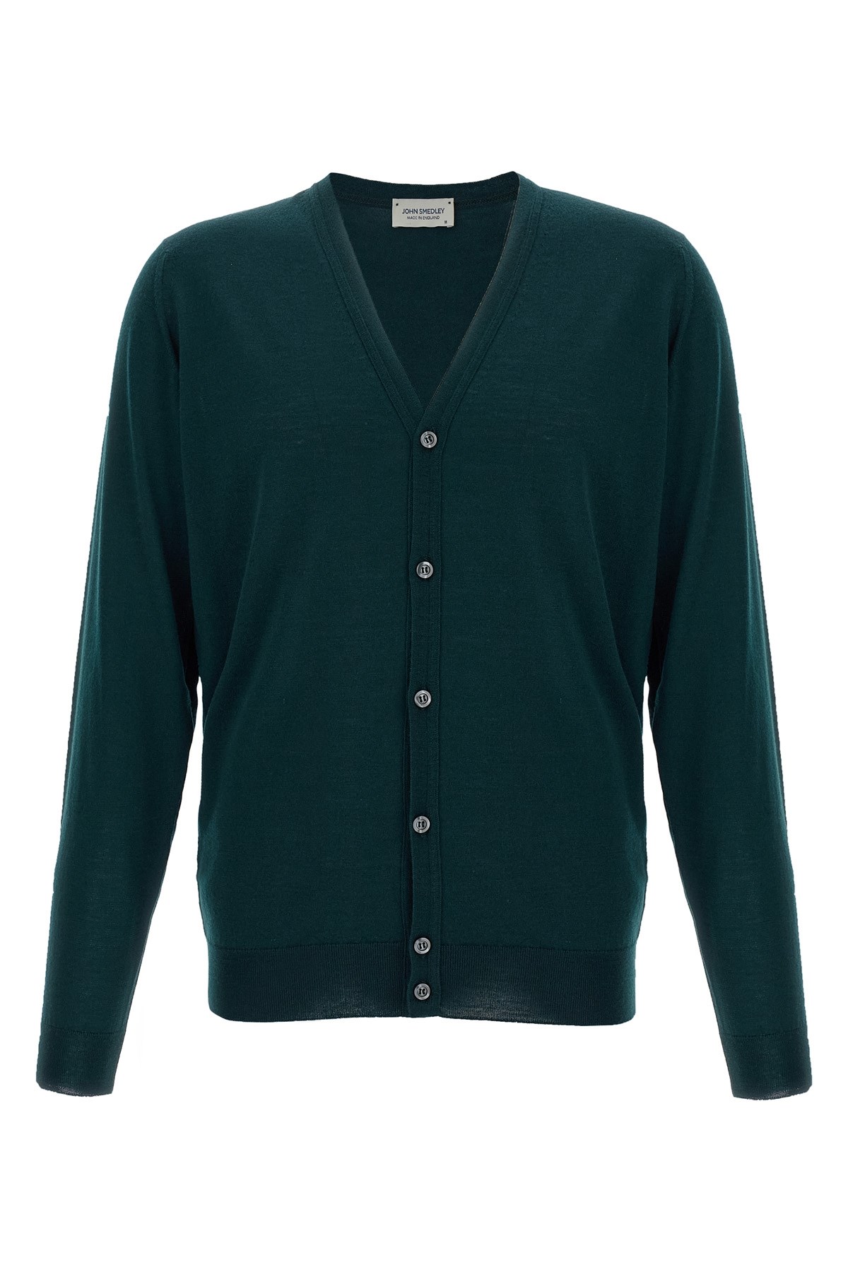 John Smedley Petworth Cardigan In Green