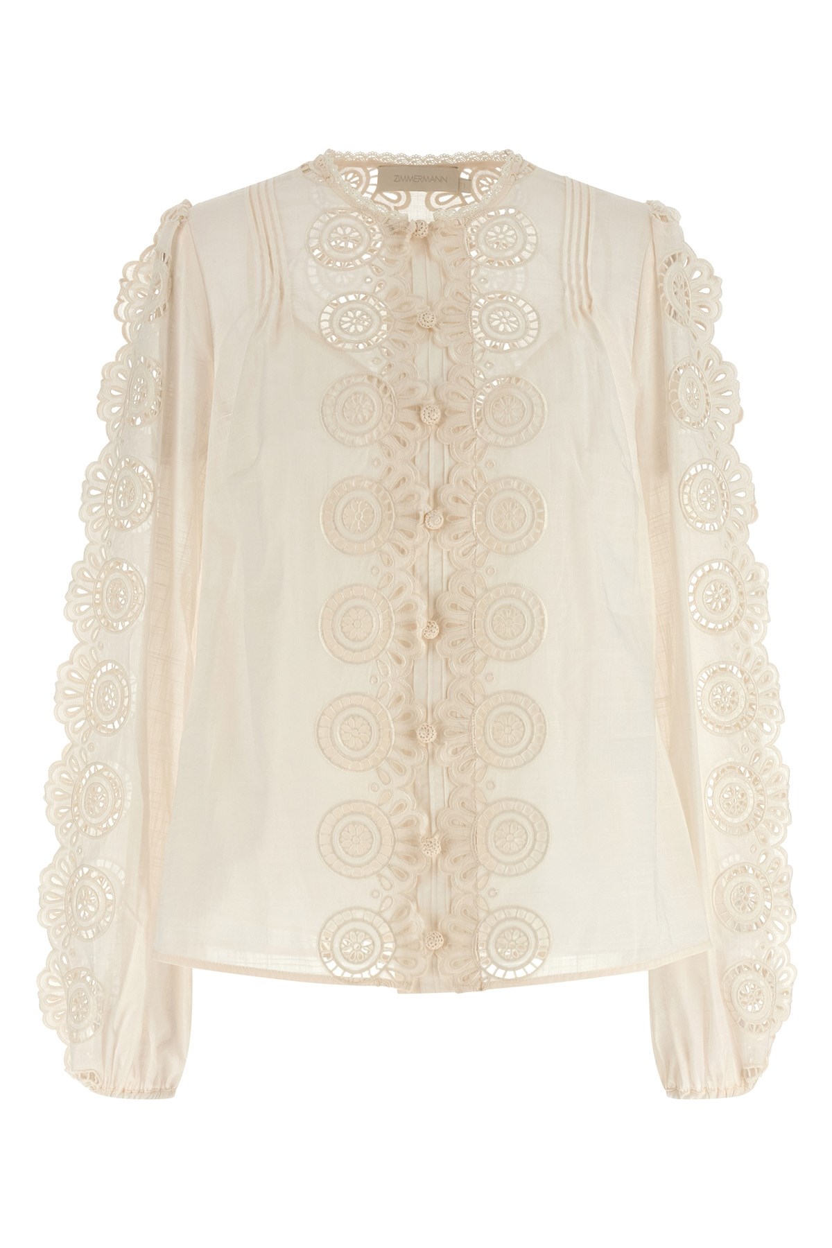 Zimmermann Lucky Shirt And Blouse White In Neutral