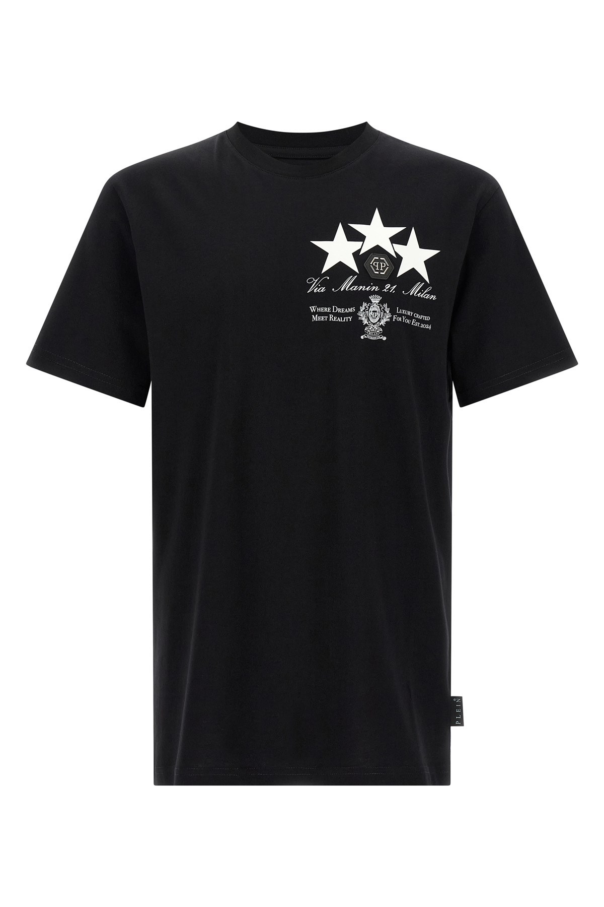 PHILIPP PLEIN Print And Patch T-Shirt