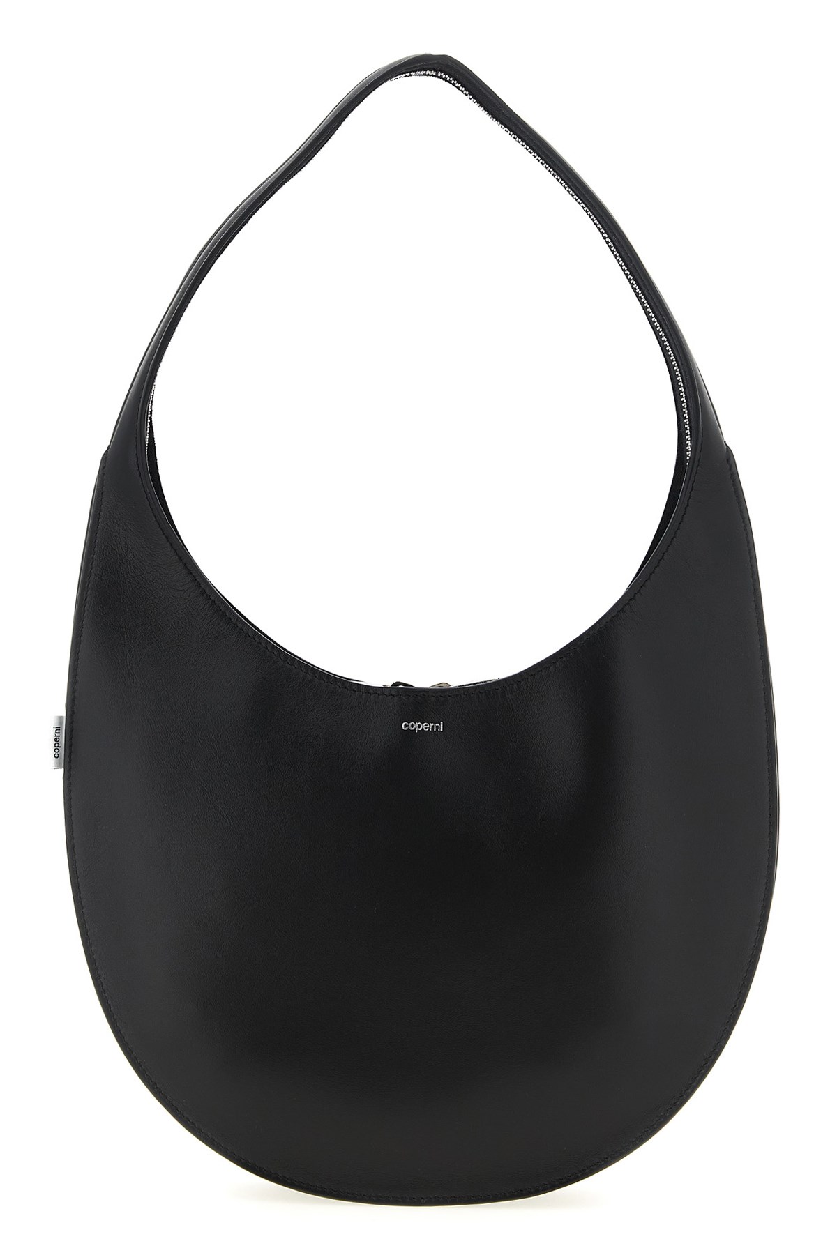 Coperni Soft Swipe Medium Shoulder Bag In Black