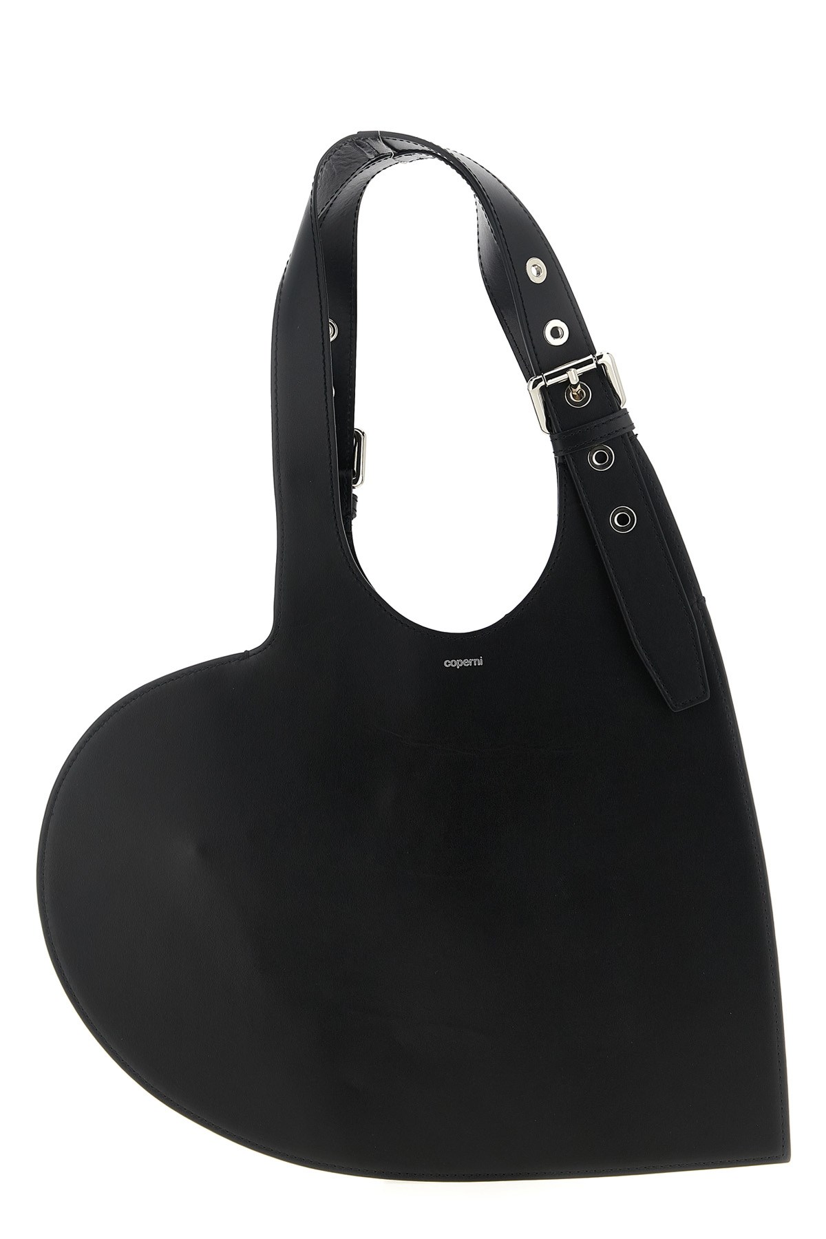 Coperni 'belt Heart' Shoulder Bag In Black