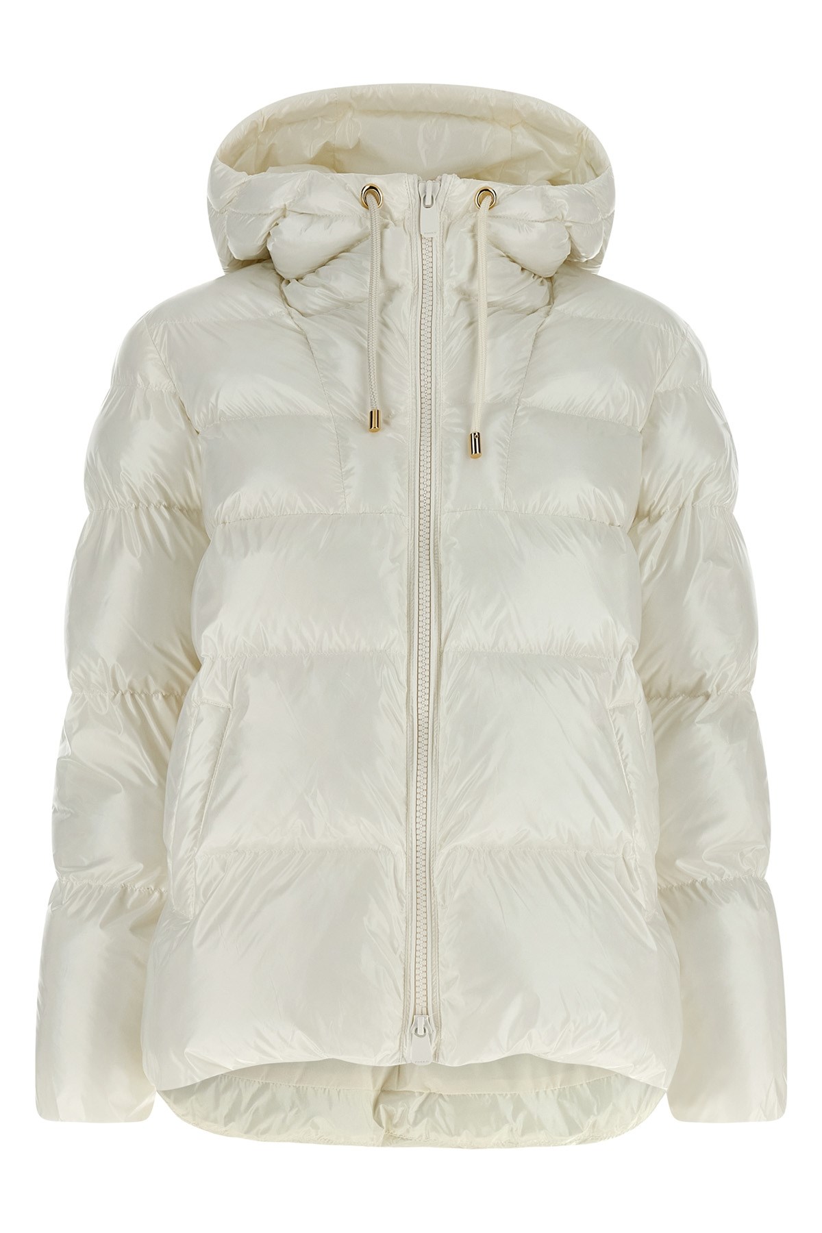 Pinko Eleodoro Puffer Jackets White In White