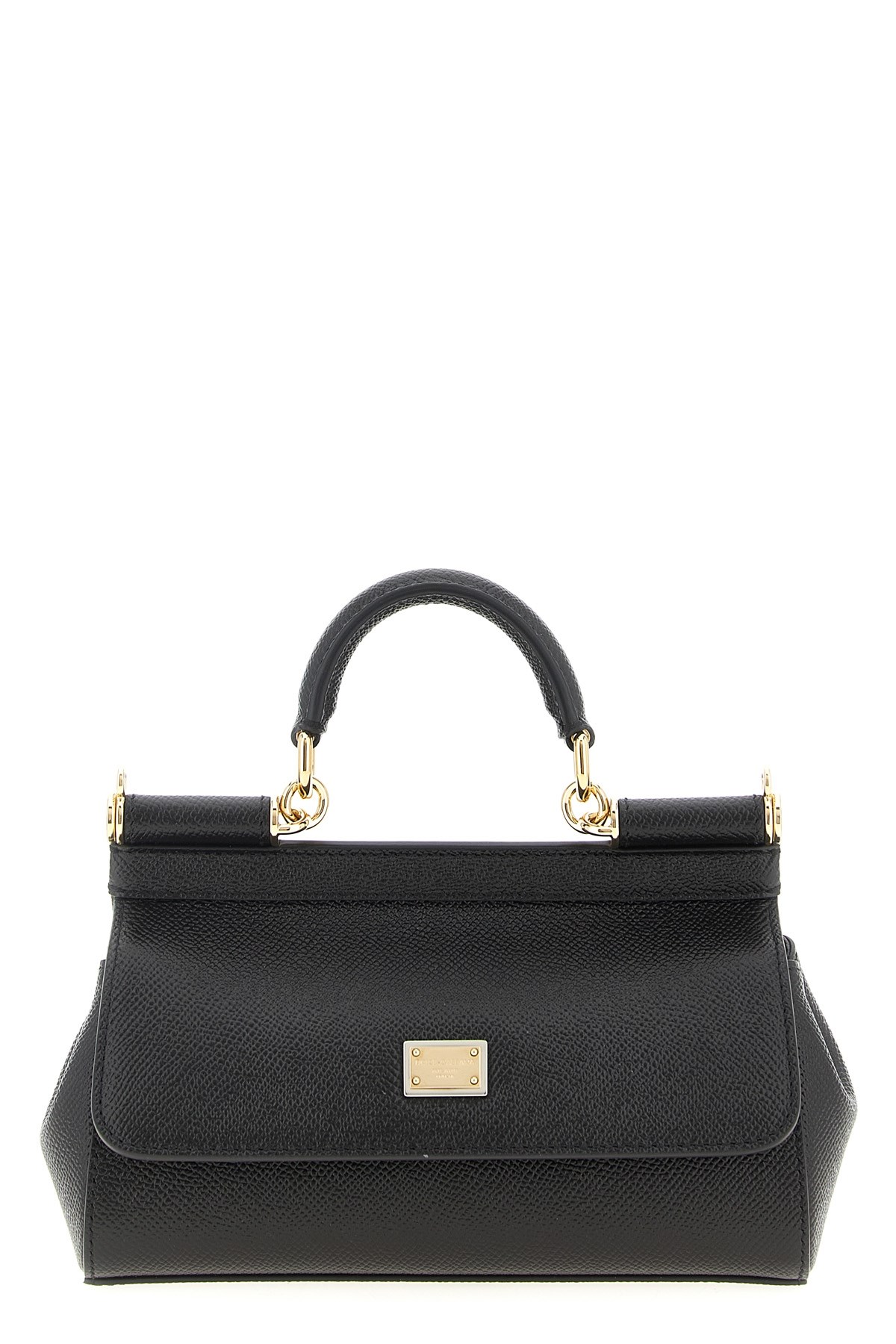Dolce & Gabbana 'sicily' Small Handbag In Black