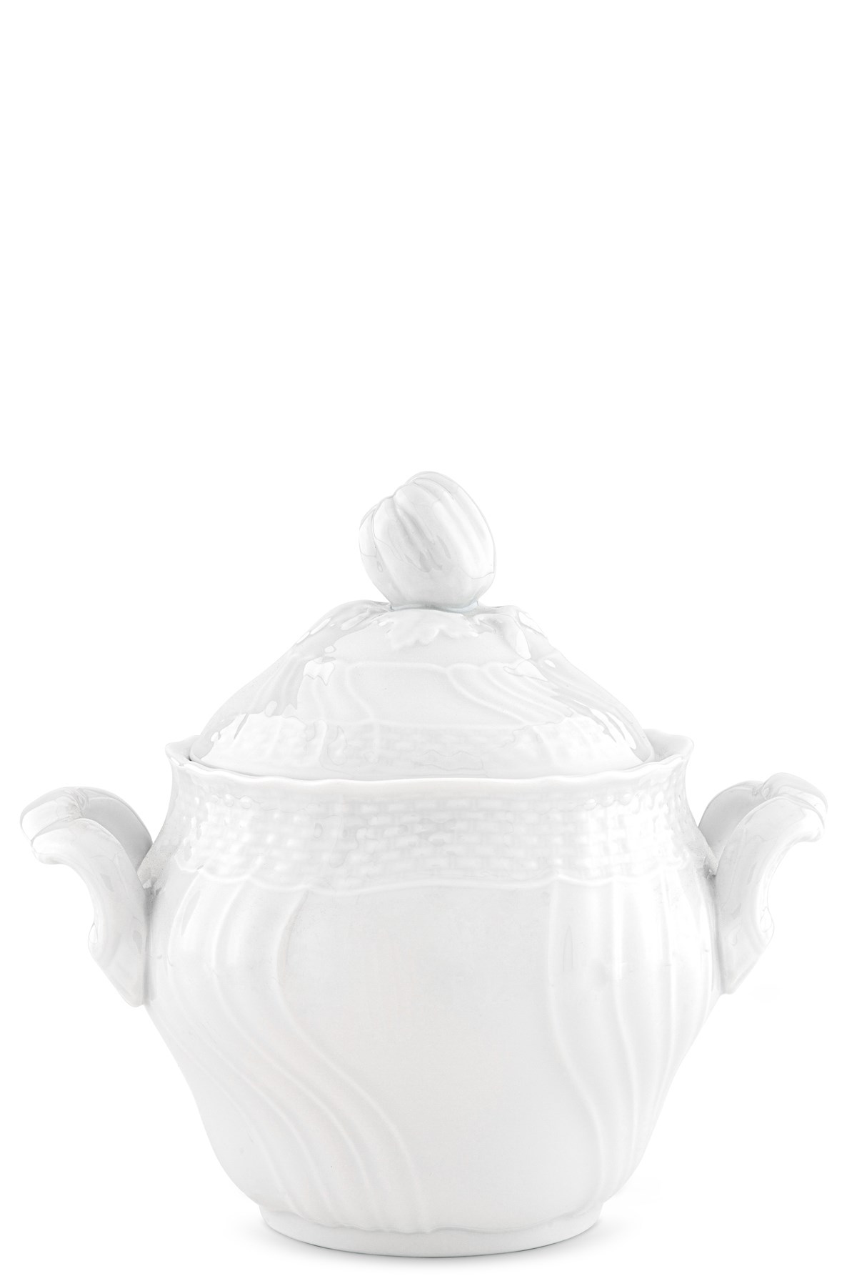 Ginori 1735 Sugar Bowl 'vecchio Ginori' 490 Cc In White