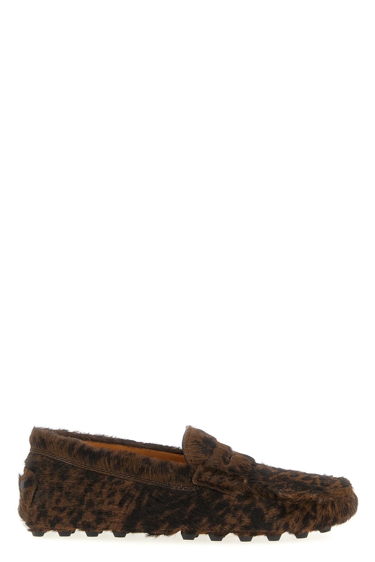 Tod's Gommino Macro Loafers In Brown