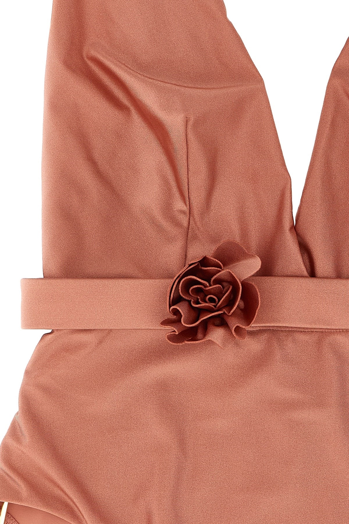 ワンピース水着 Zimmermann FW25 LUCKY PLUNGE FLOWER 1PC (4371WSS252 ROSE) Zimmermann Lucky Plunge Flower One Piece in Rose