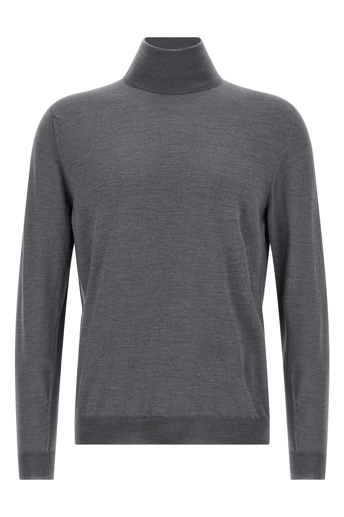 Zanone Lightweight Grey Flexwool Sweater In Gray