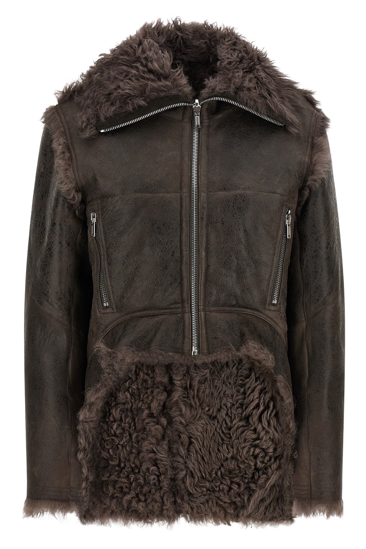 Rick Owens 'exploder' Jacket In Brown