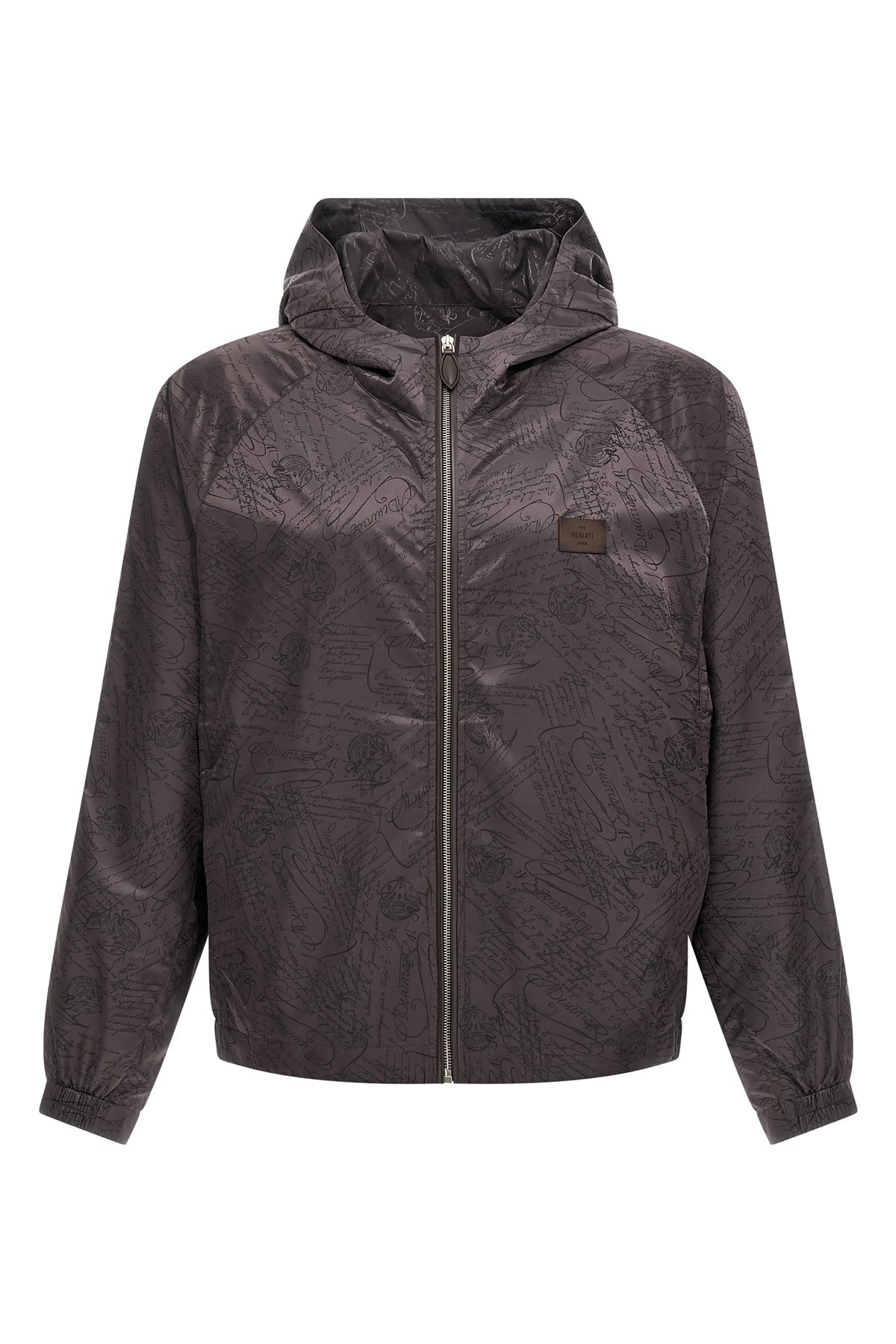 Berluti Scritto B-way Jacket In Brown