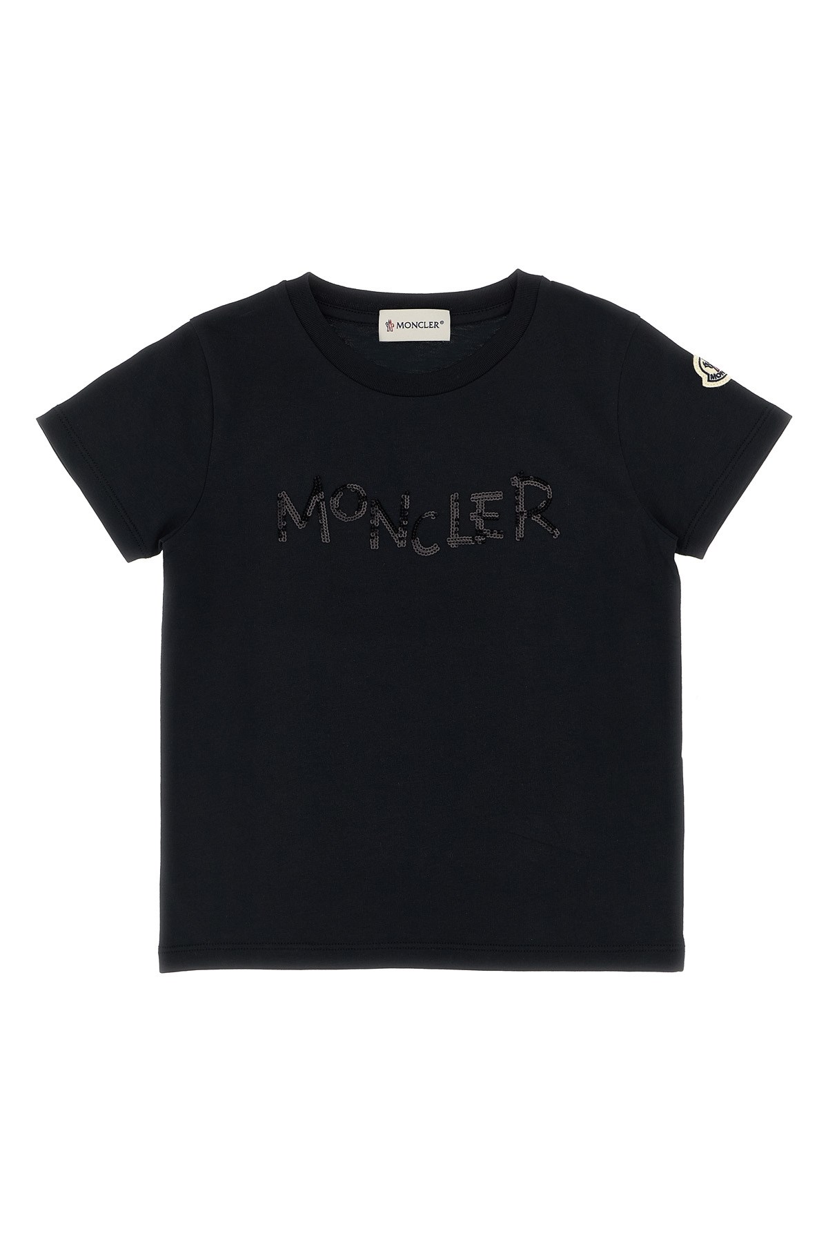 MONCLER ENFANT Sequins Logo T-Shirt