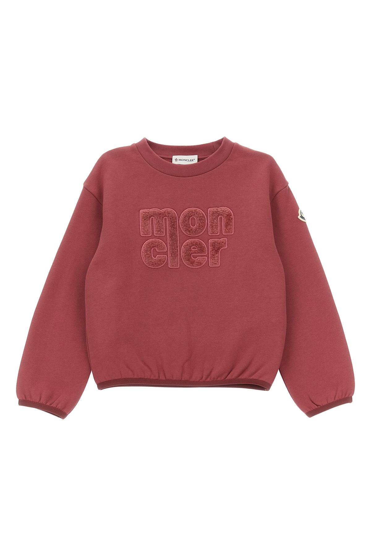 MONCLER ENFANT Teddy Logo Sweatshirt