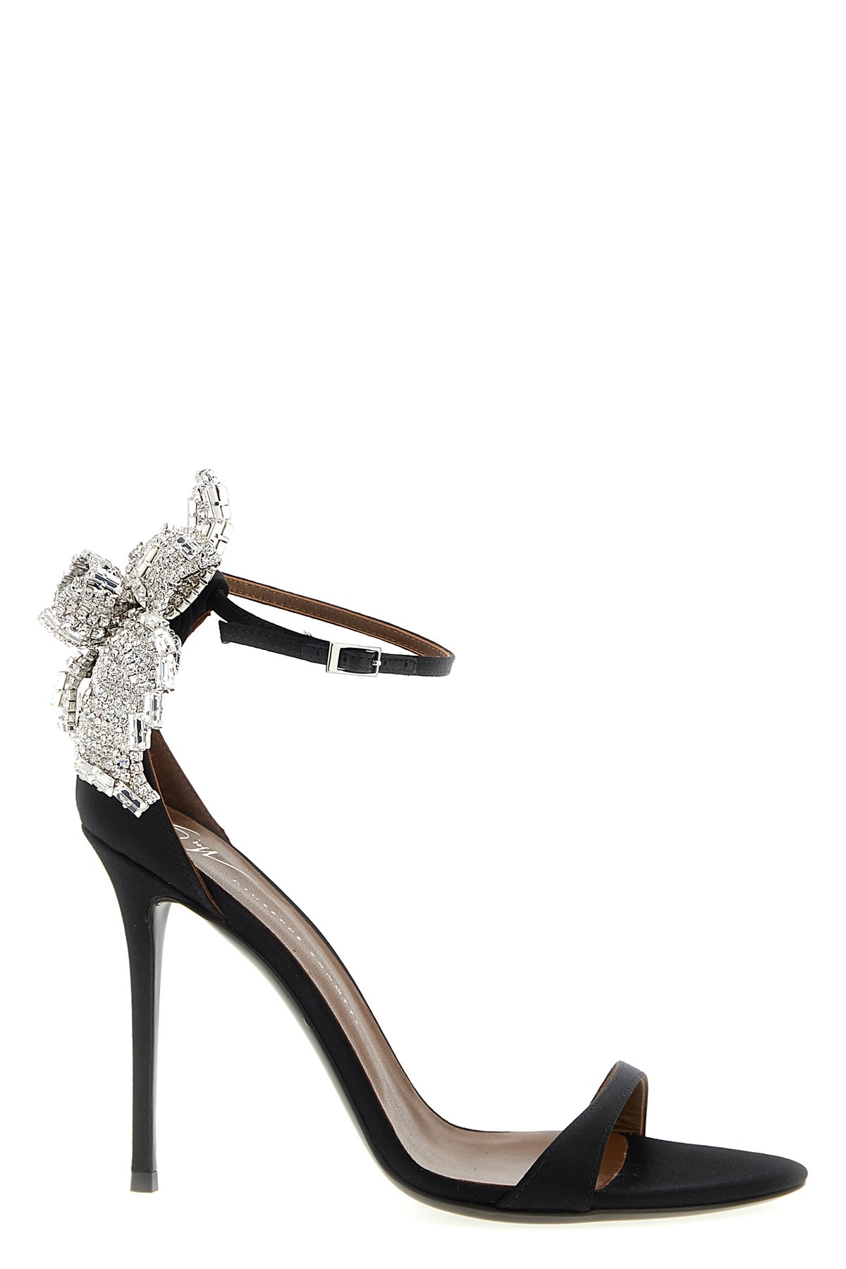Giuseppe Zanotti 105mm Clandestino Jewel-embellished Stiletto Heeled Sandals In Black