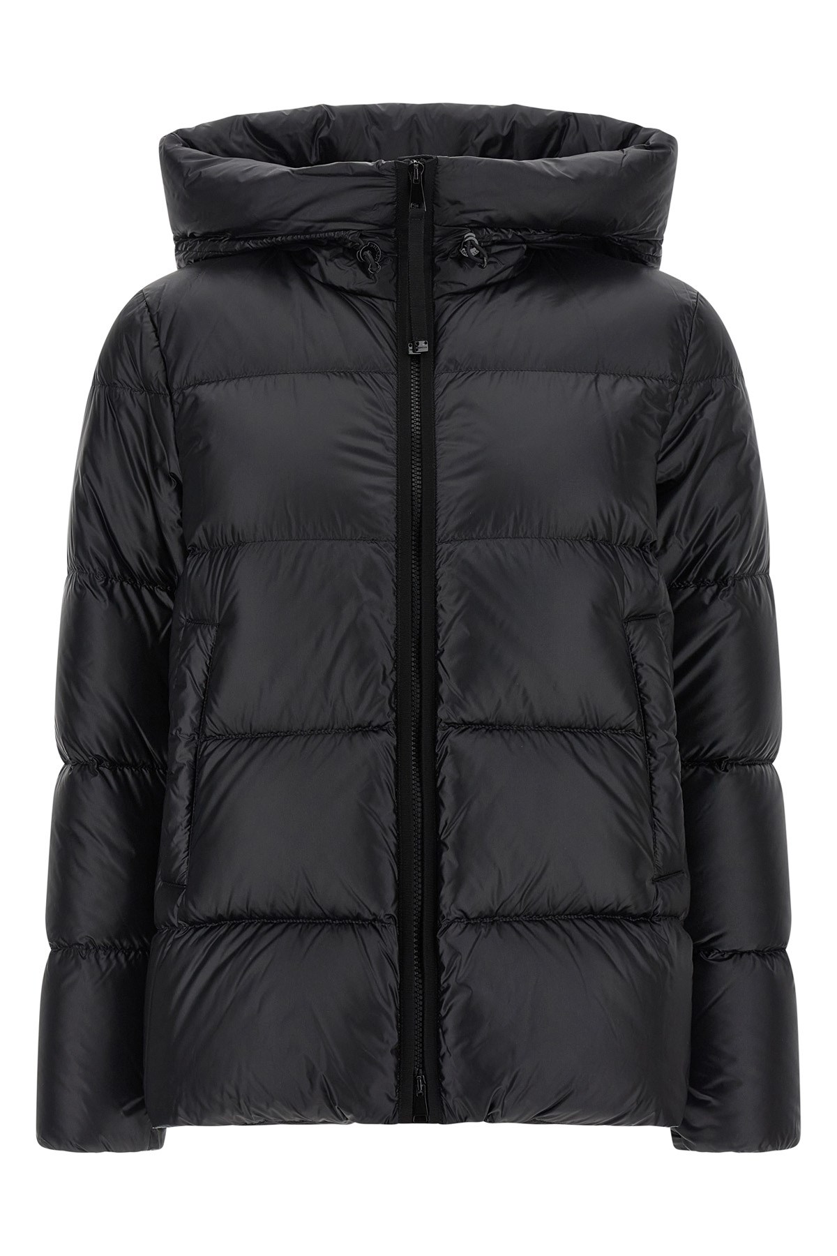 Moncler 'serittes' Down Jacket In Black